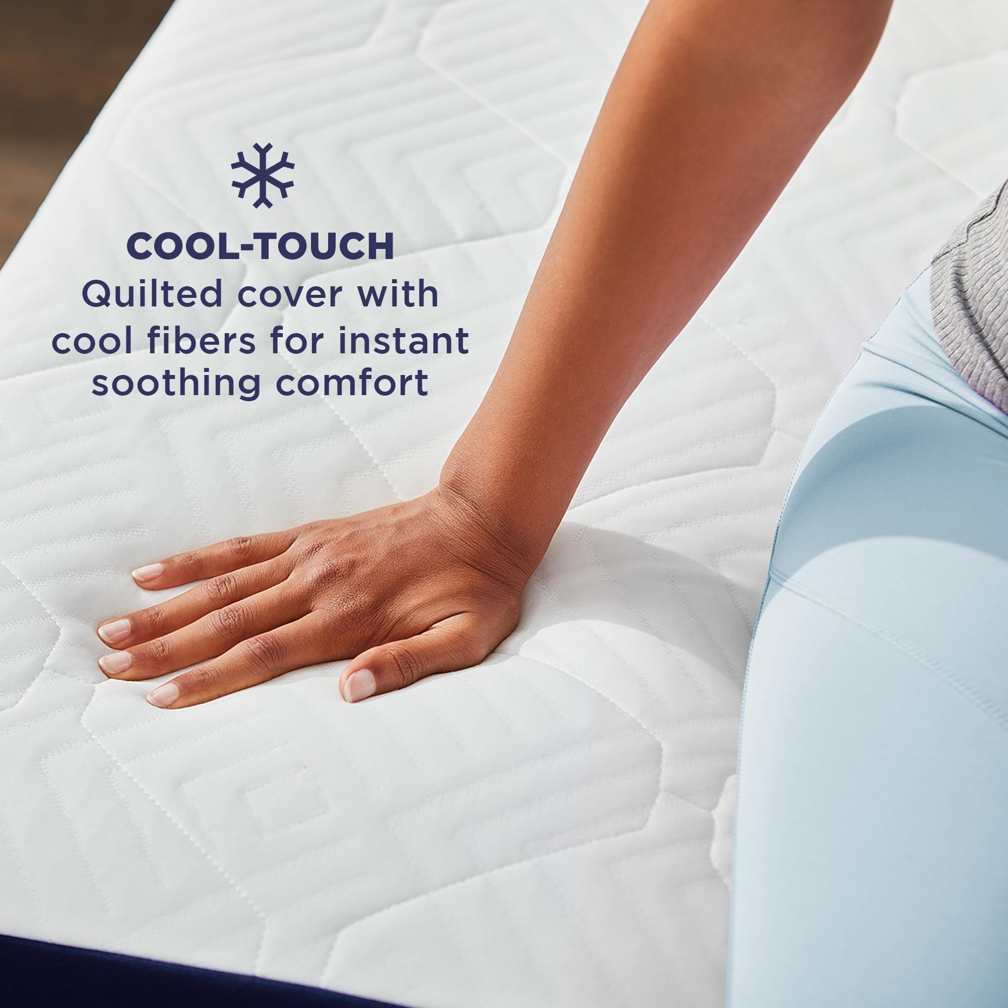 Sleep Innovations Marley Hybrid 10 Inch Cooling Gel Memory Foam And Innerspring Coil Mattress, Full Size, Bed In A Box, Medium F