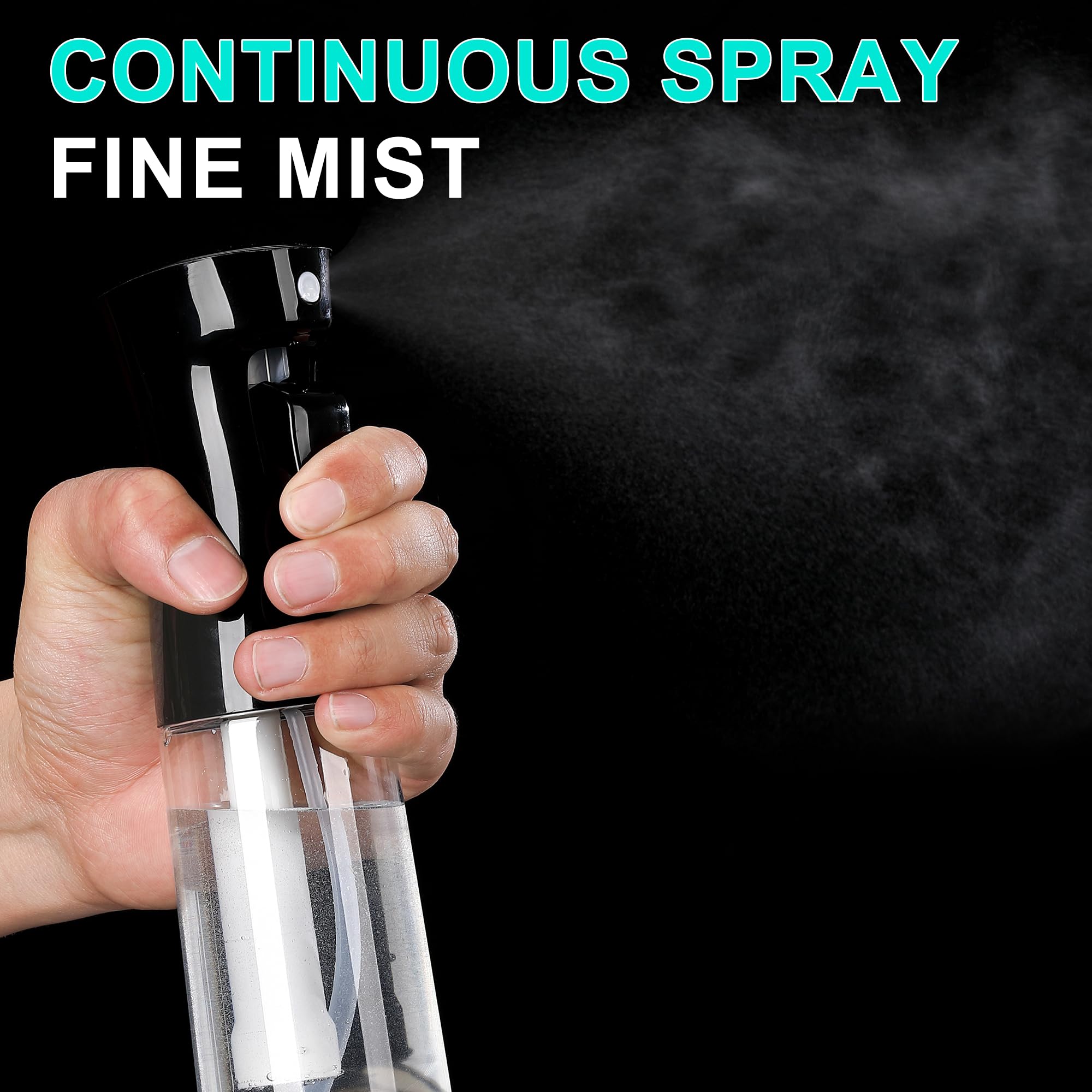 Yuling-X Spray Bottles For Hair, Continuous Spray Bottle Used For Hair Design, Plants, Cleaning, Hair Care And Skin Care, Etc. -