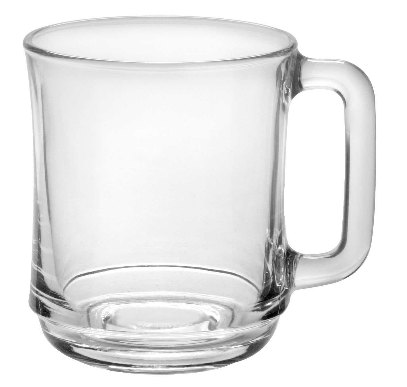 Duralex  Lys Stackable Clear Mug 310 ml (10 7/8 oz) Set Of 6