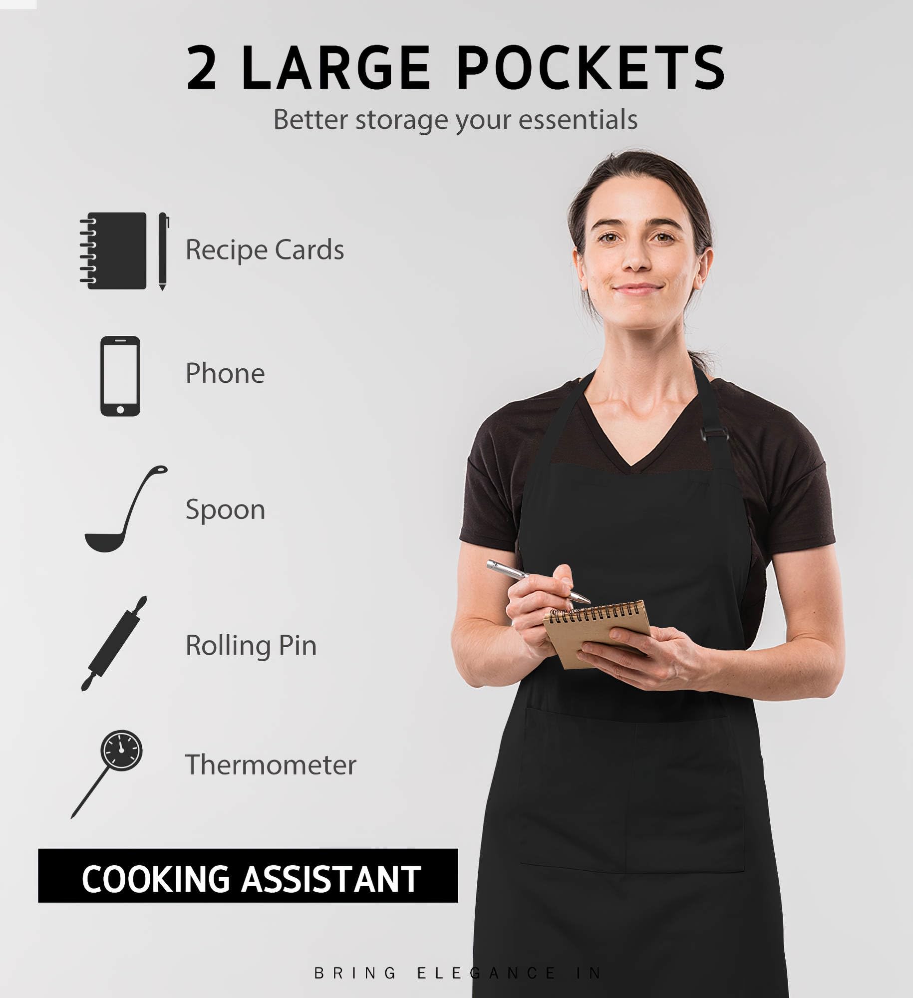 Syntus 12 Pack Bib Apron, Unisex Aprons Adjustable 100% Cotton With 2 Pockets Cooking Kitchen Aprons For Women Men Chef, Bbq Dra