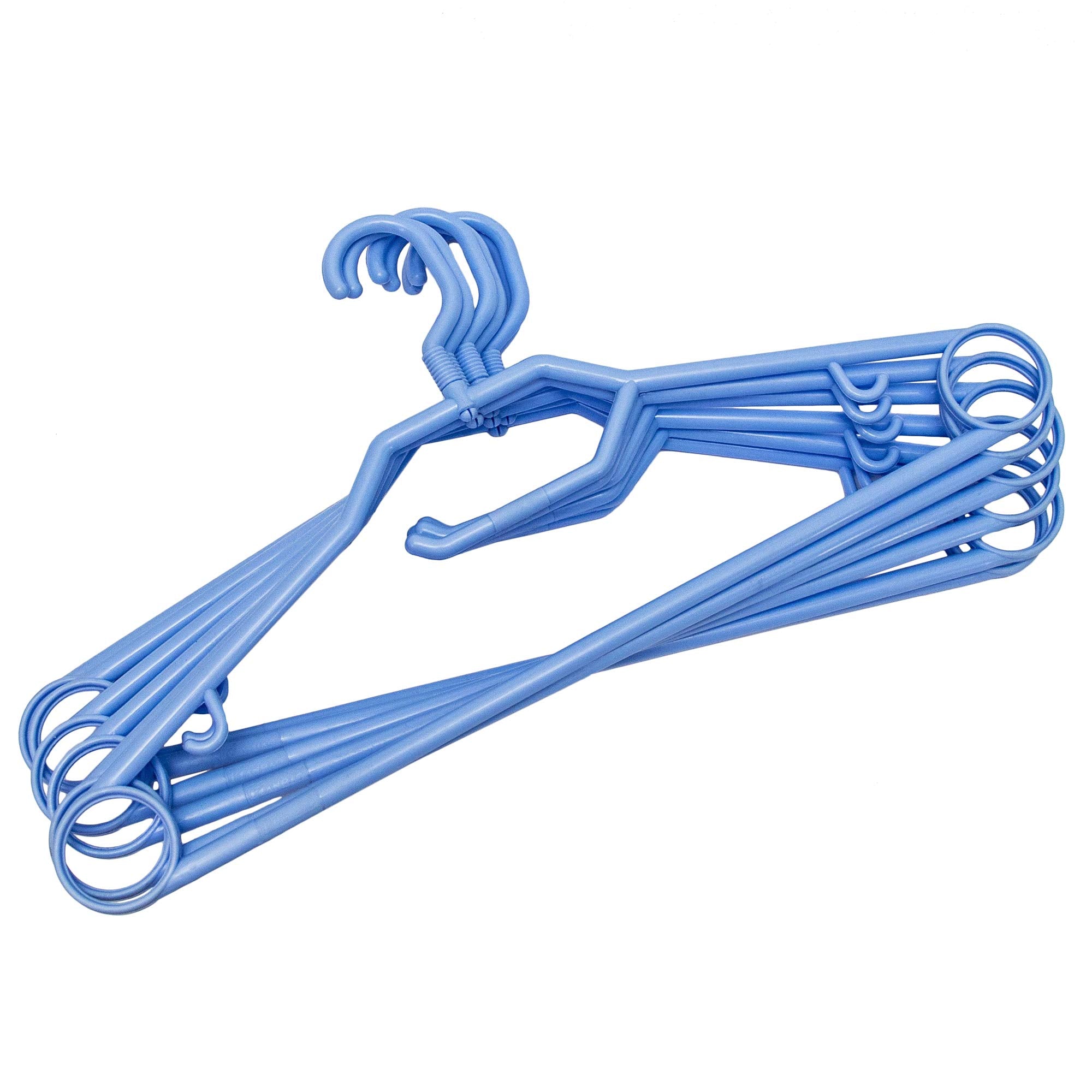 Hanbao Cloth Plastic 360* Rotating Hook Hangers (12 Pcs Set)