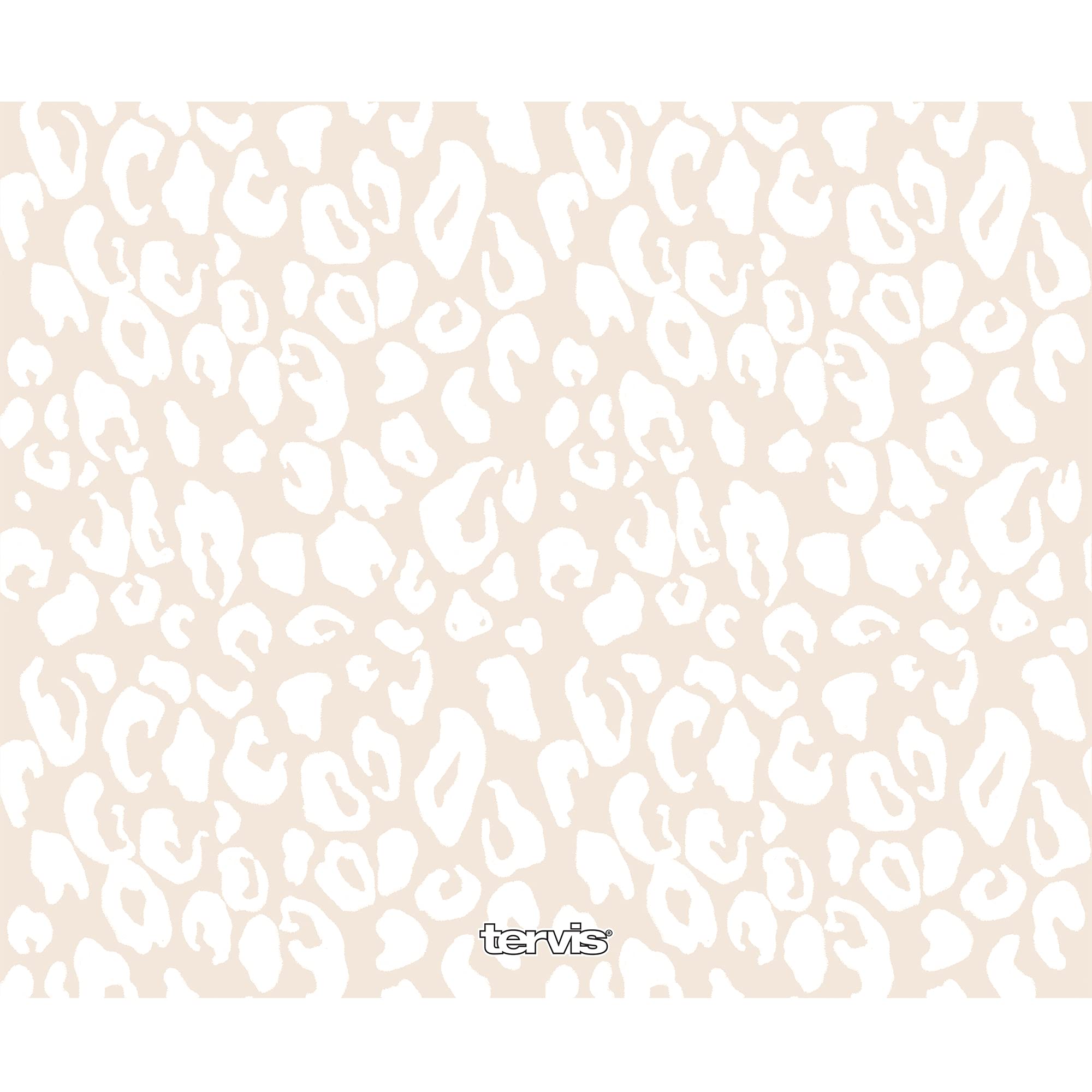 Tervis Triple Walled Leopard Frost Animal Print Insulated Tumbler Cup Keeps Drinks Cold & Hot  40oz Wide Mouth Bottle  Stainless Steel