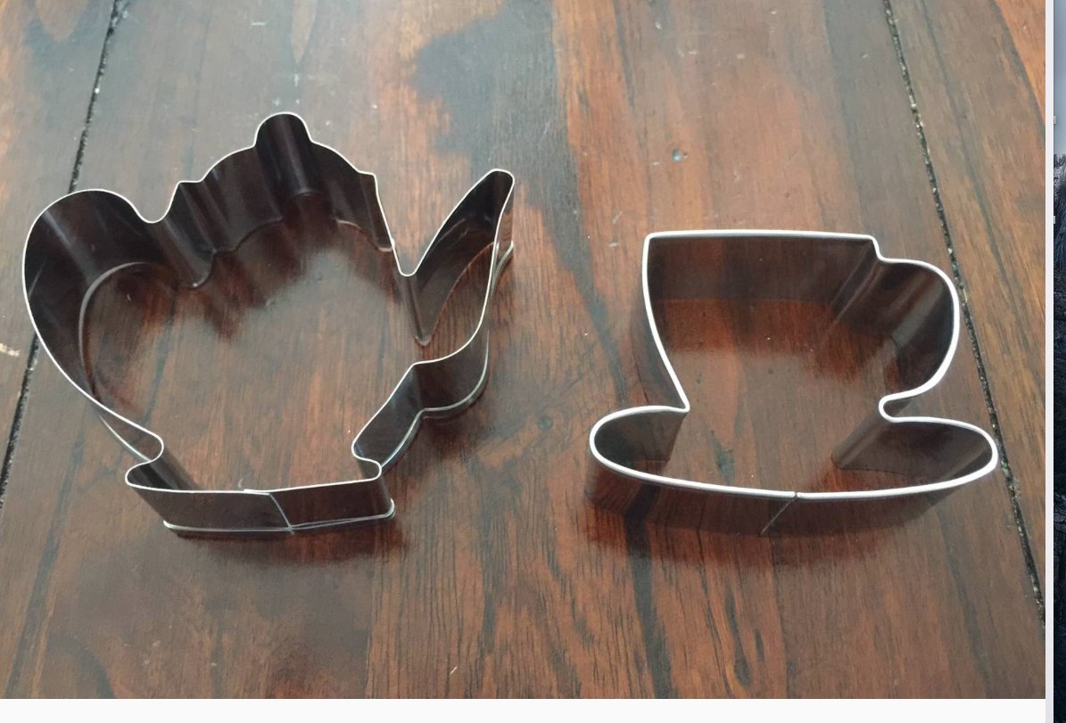 Tea Time Teapot And Teacup Cookie Cutter Set