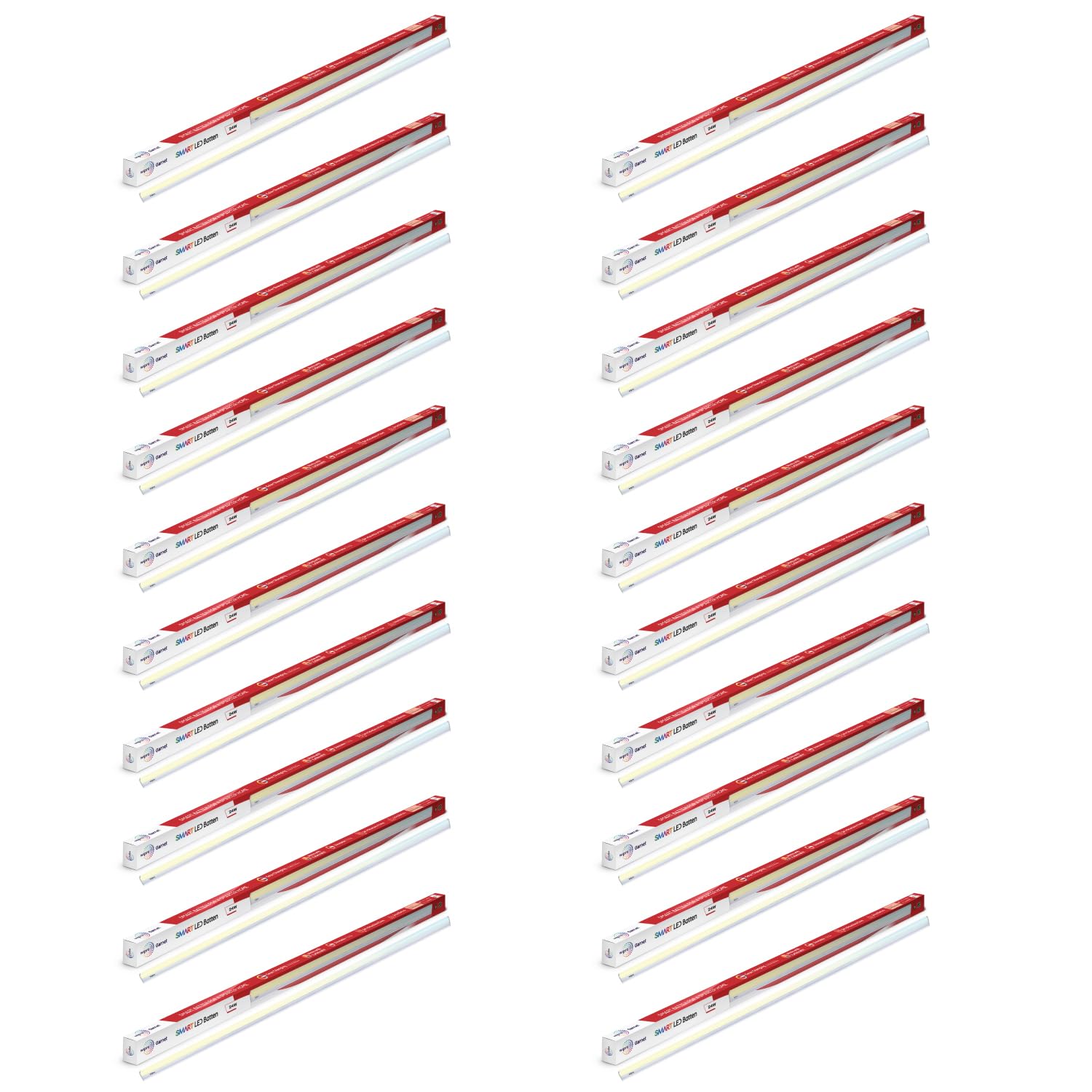 Wipro Next Smart WiFi 24W Cct Led Batten | White Tunable | Dimmable | Scheduling | Scene Creation | Smart Grouping Of Lights | 