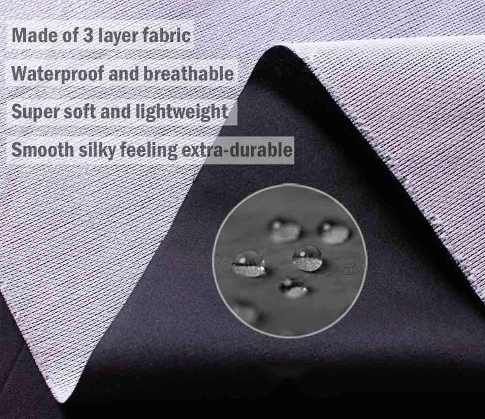 Beabes Santa Claus Snowman Reindeer Elf Snow Scene Kitchen Bib Apron Merry Christmas Cheerful Theme Polyester Adjustable Apron F