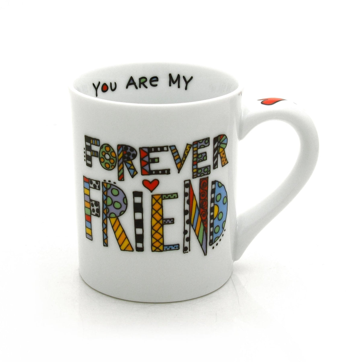 Enesco Our Name Is Mud Cuppa Doodle Friend Mug, 4.5 Inches