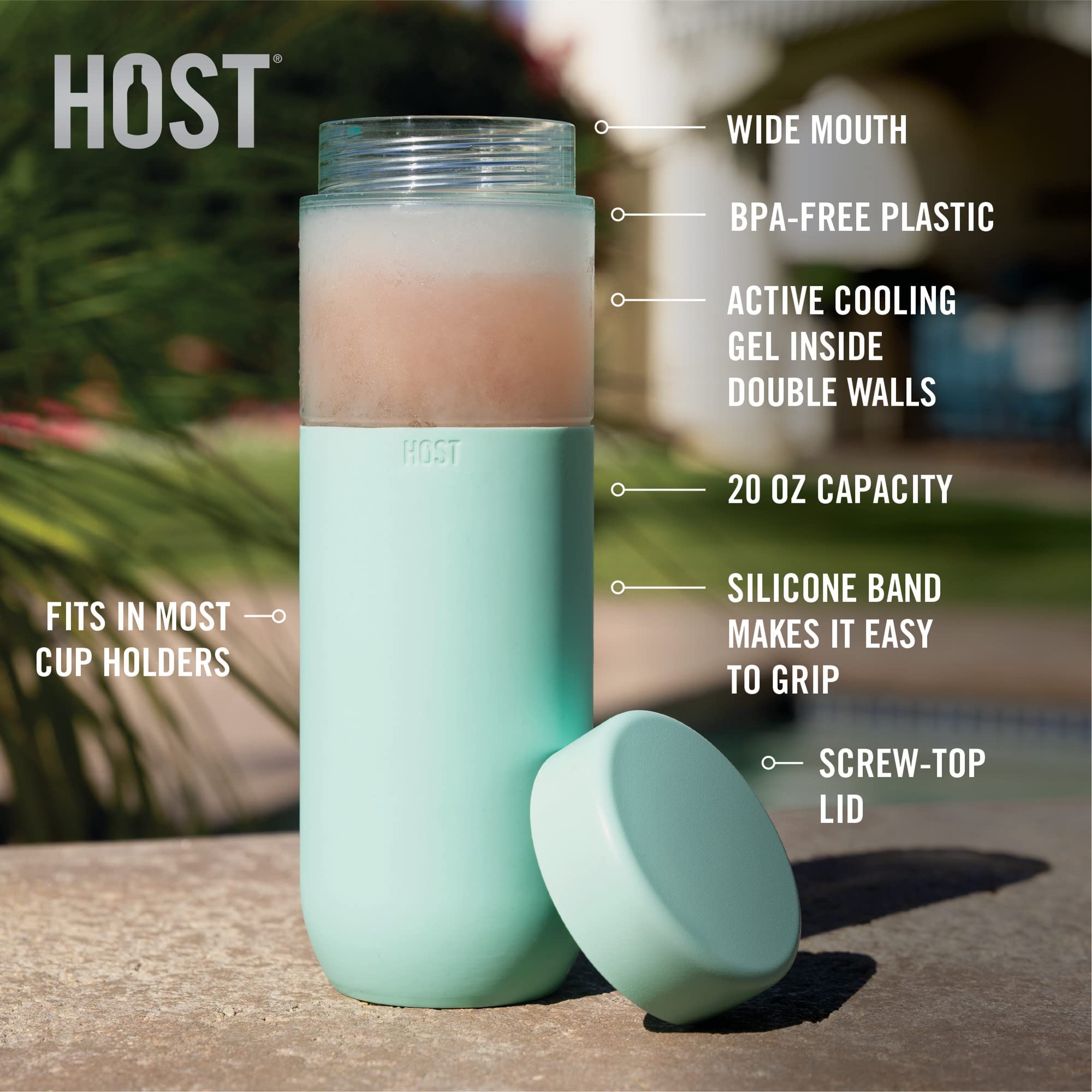 Freeze Bottle In Mint By Host