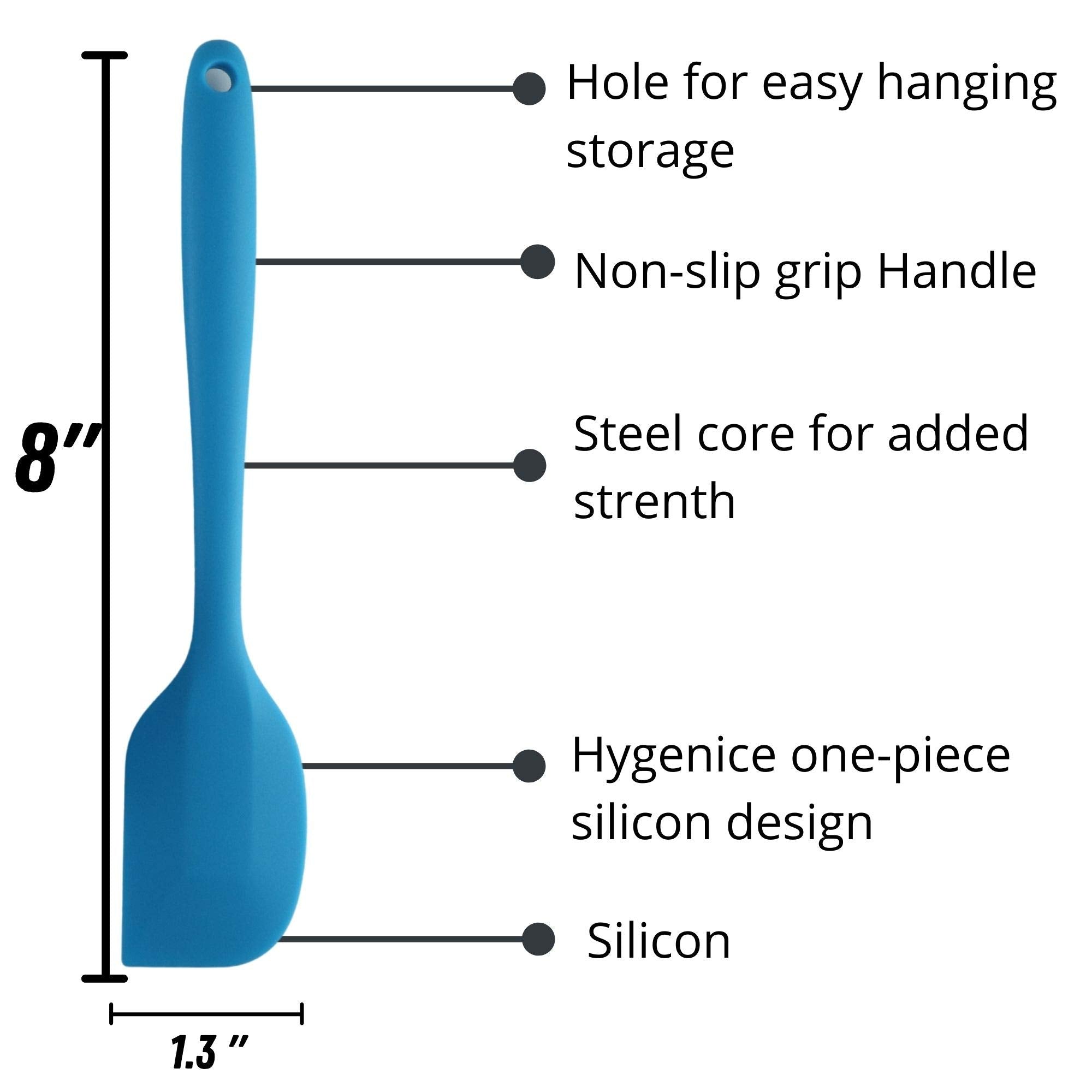 Heavy Duty Silicone Food Basting Brush and Tongs Kitchen Set  Heat Resistant with Stainless Steel for BBQ Grill & Baking  Soft Bristles and Long Handle  2 Tongs  1 Brush  and 1 Spatula (4 in 1 Set)