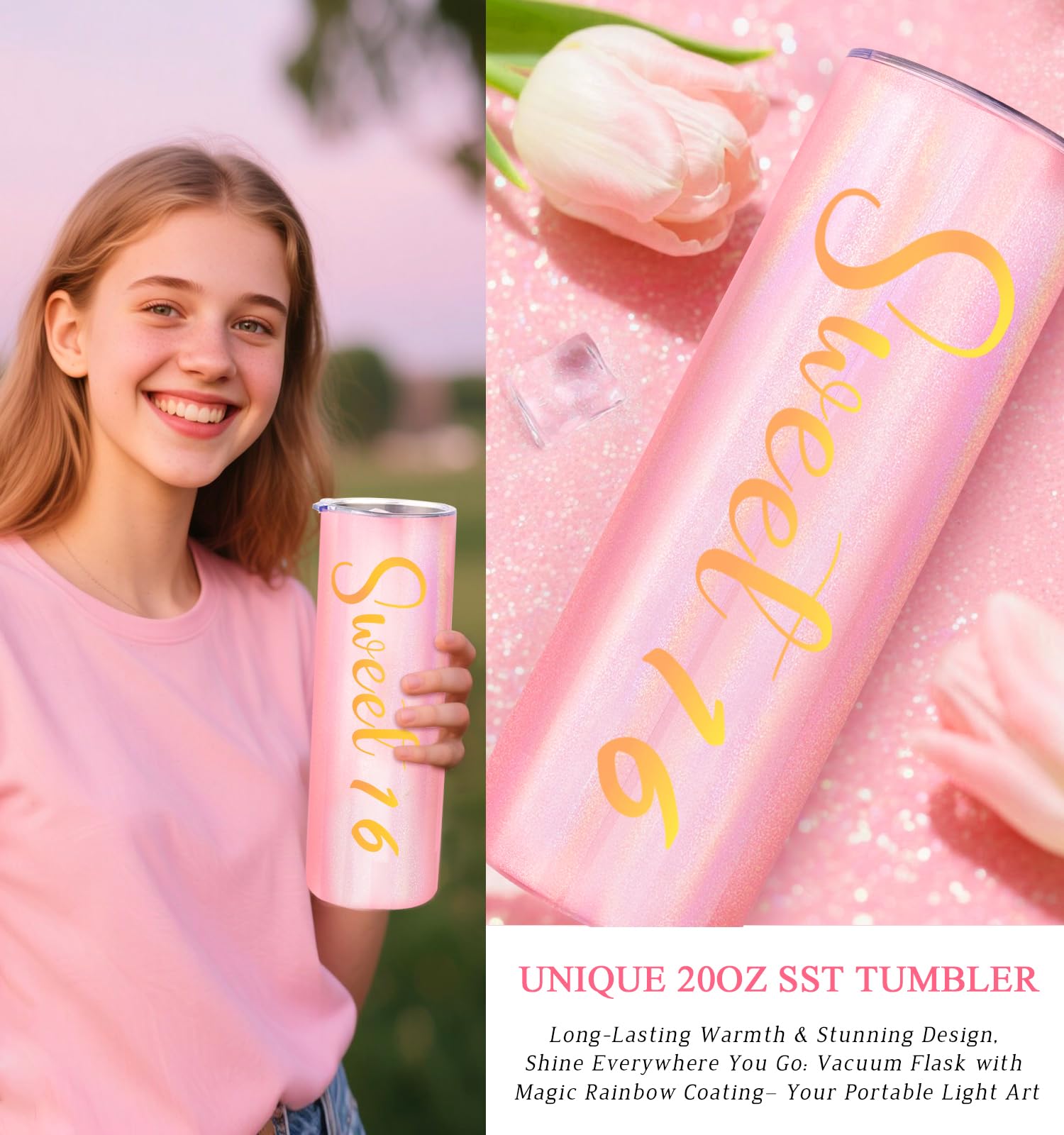Sweet 16 Gifts for Girls 16th Birthday Gifts for Girls 16 Year Old Girl Birthday Gift Ideas, Unique Trendy Cool Gifts for Teen,