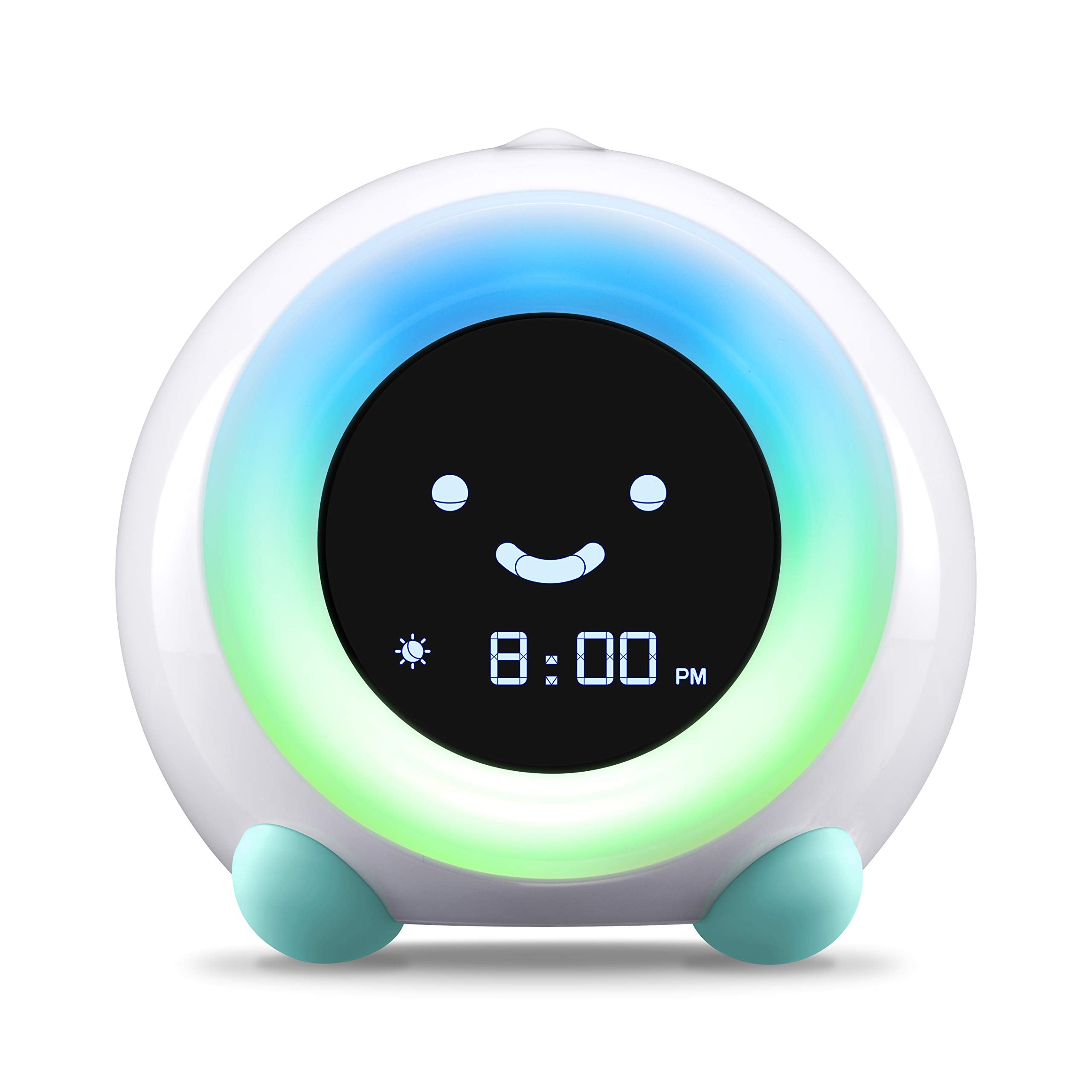 LittleHippo Mella: Kids Alarm Clock, Ready to Rise Children's Sleep Trainer, Night Light, Sound Machine and OK to Wake for Toddl