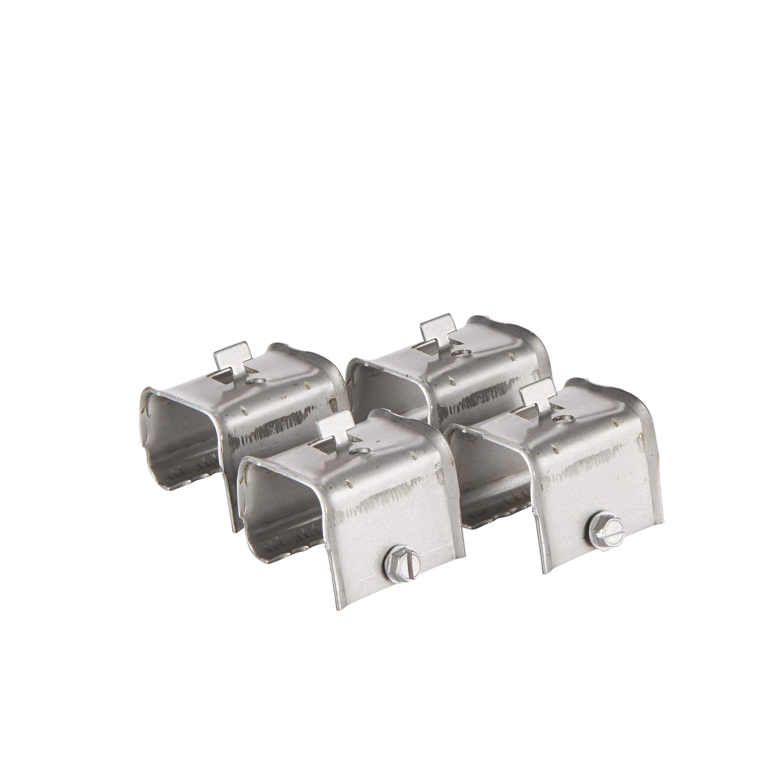 Shelter Scadj-S Adjustable Clamp On Black Galvanized Steel Single Flue Chimney Cap,Small