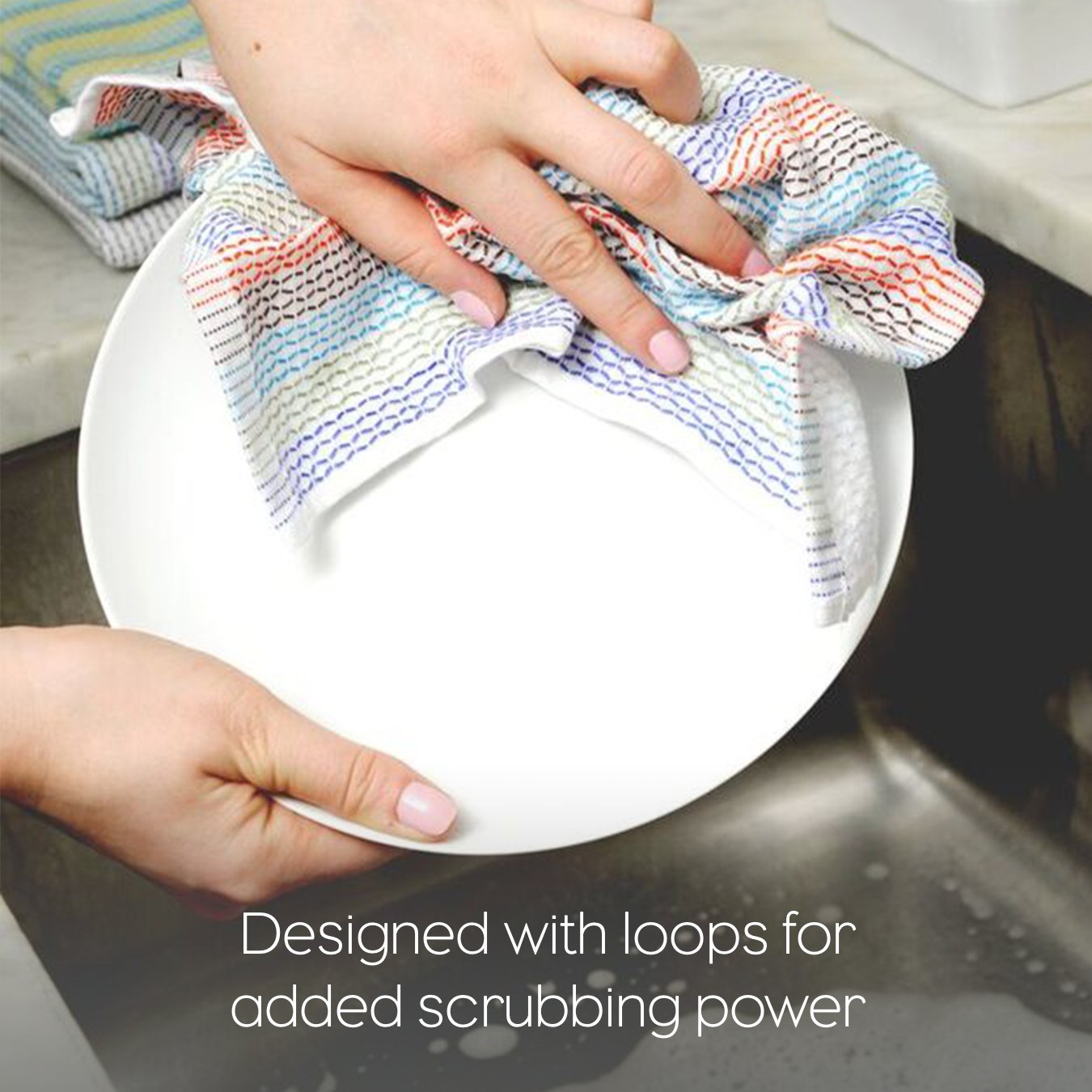 Full Circle Fc10206 Tidy Dish Cloths 3 Count