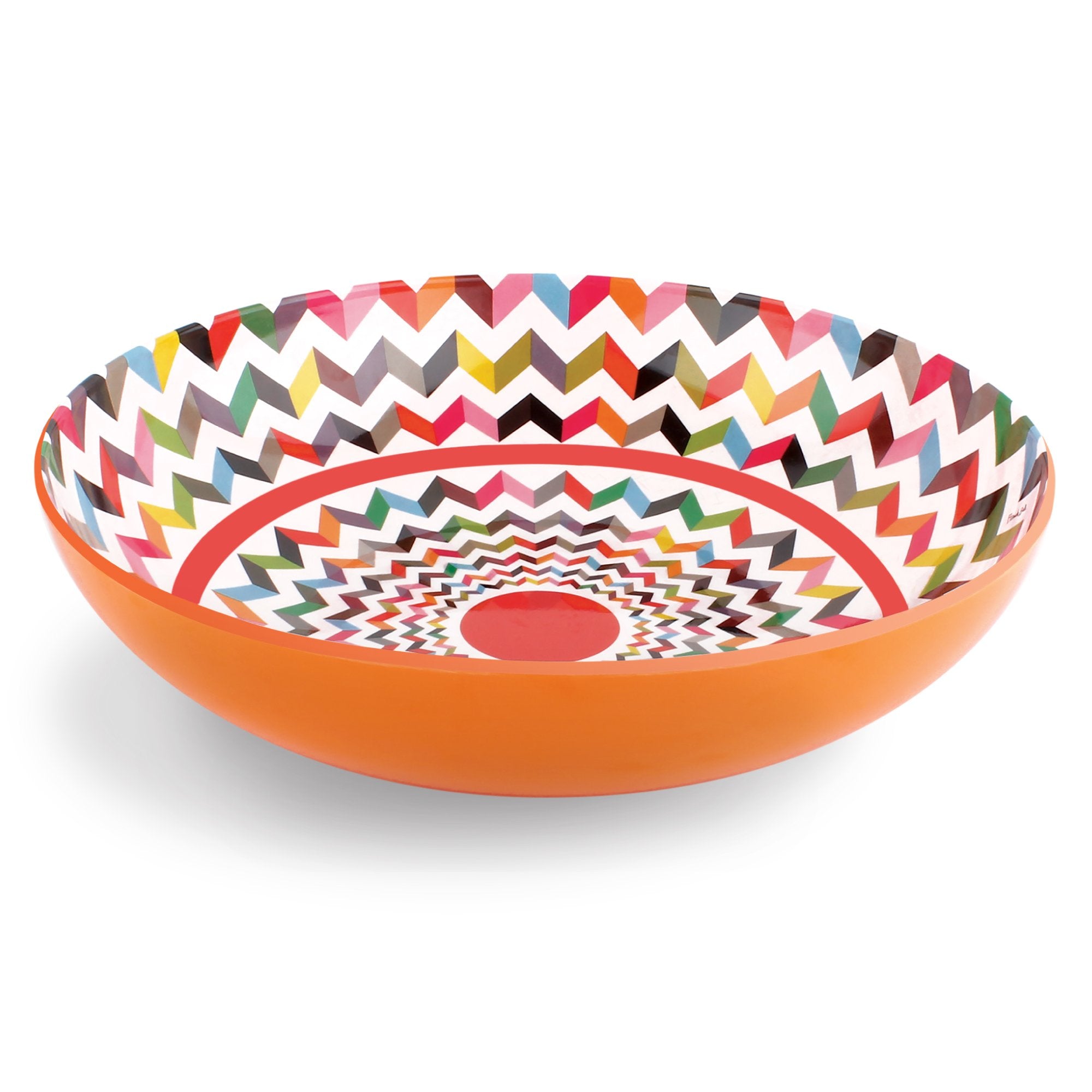 French Bull 11.75'' Serving Bowl - Melamine Dinnerware - Salad, Mixing, Pasta (Ziggy)