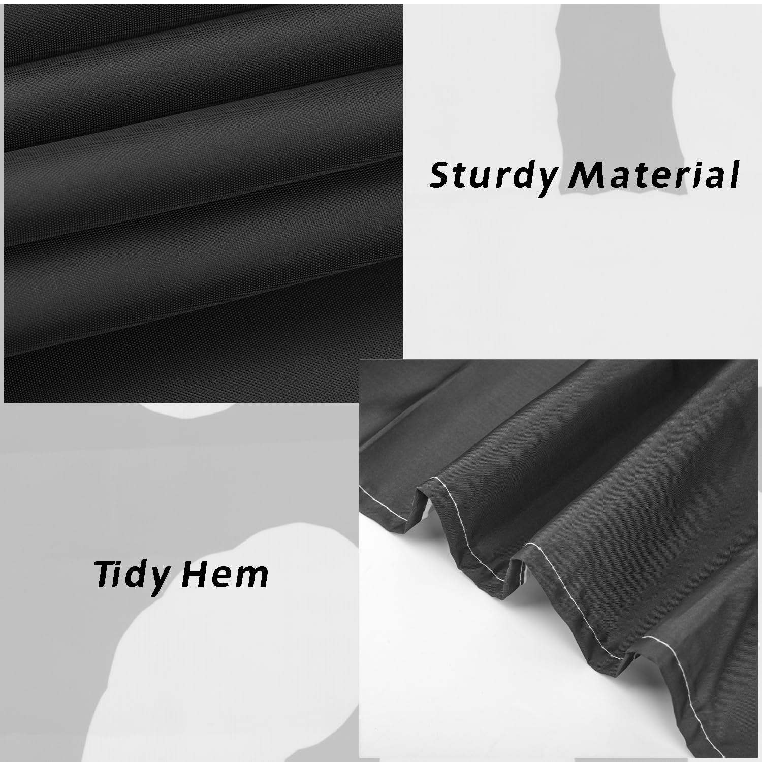 Hongma Black And White Shower Curtain Get Naked Shower Curtains, Simple Funny Letters Print Shower Curtain With Hooks 72X72 Inch