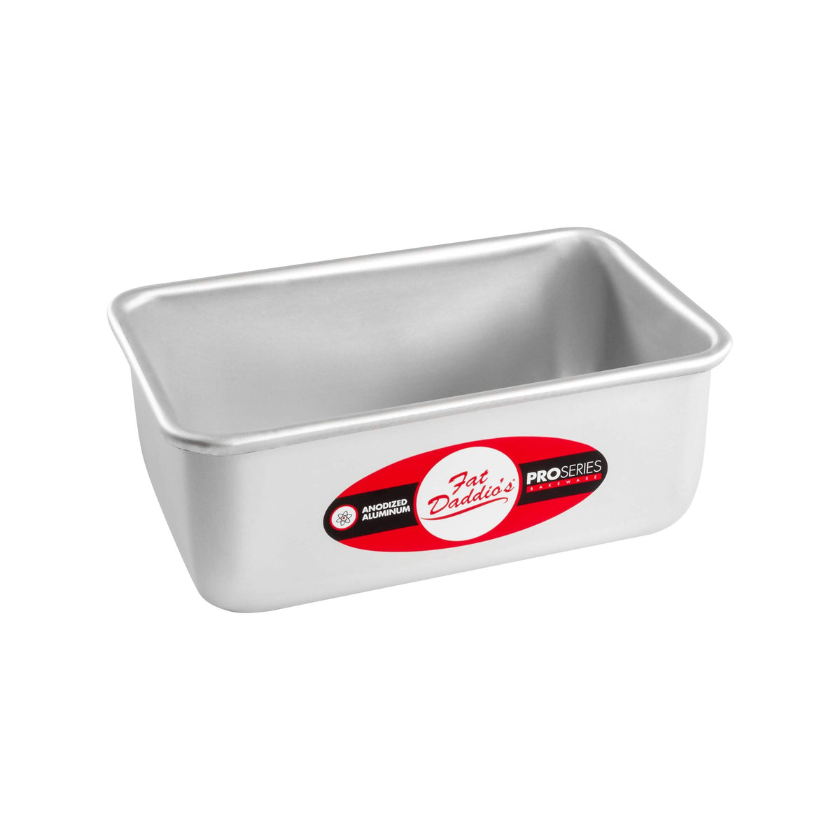 Fat Daddio'S Bp-5641 Anodized Aluminum Bread Loaf Pan, 6.375 X 3.75 X 2.75 Inch