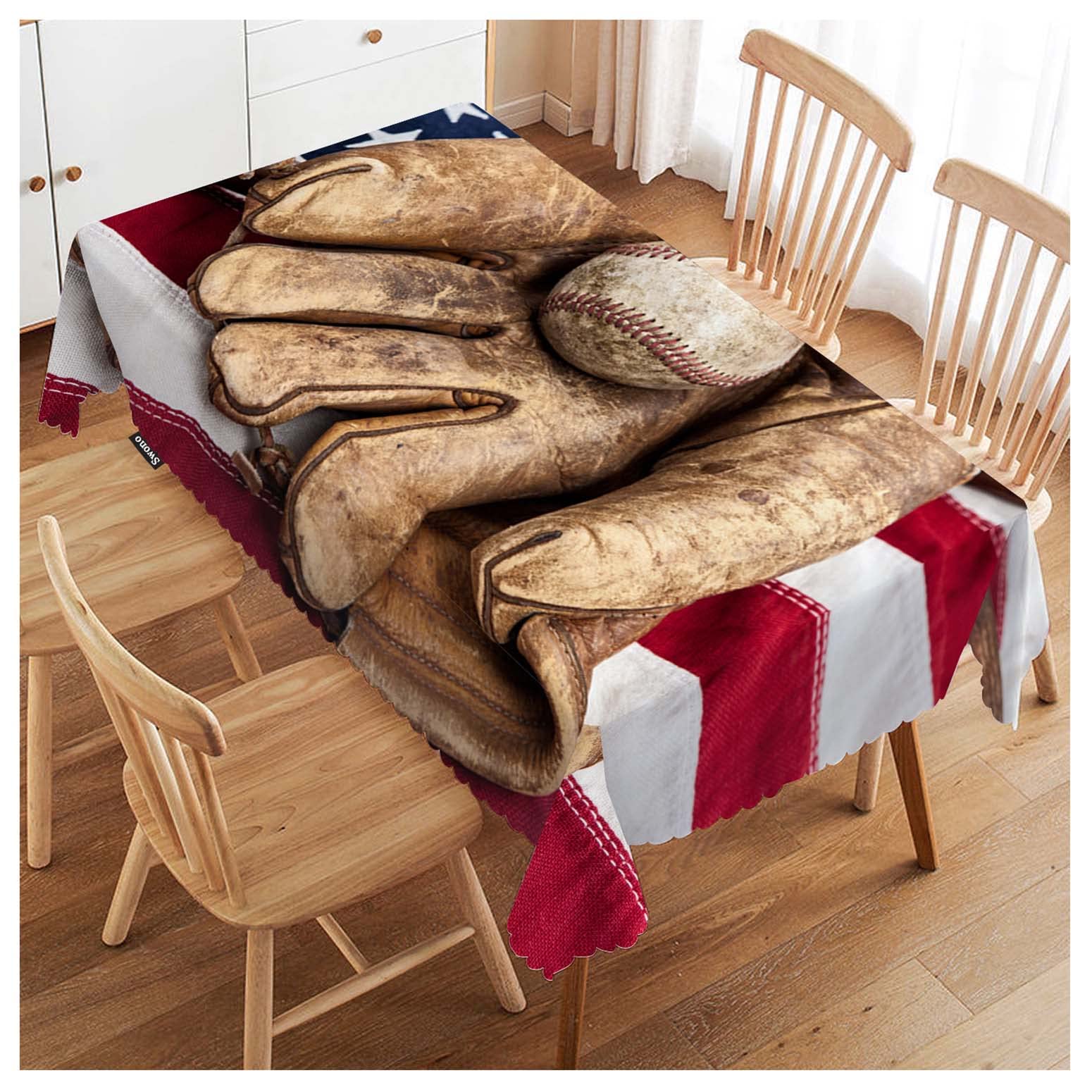 Swono Spider Web Table Cover Halloween Spiderwebs Black White 50X72 Inch Table Cloth For Rectangle Tables Buffet Parties Coffee