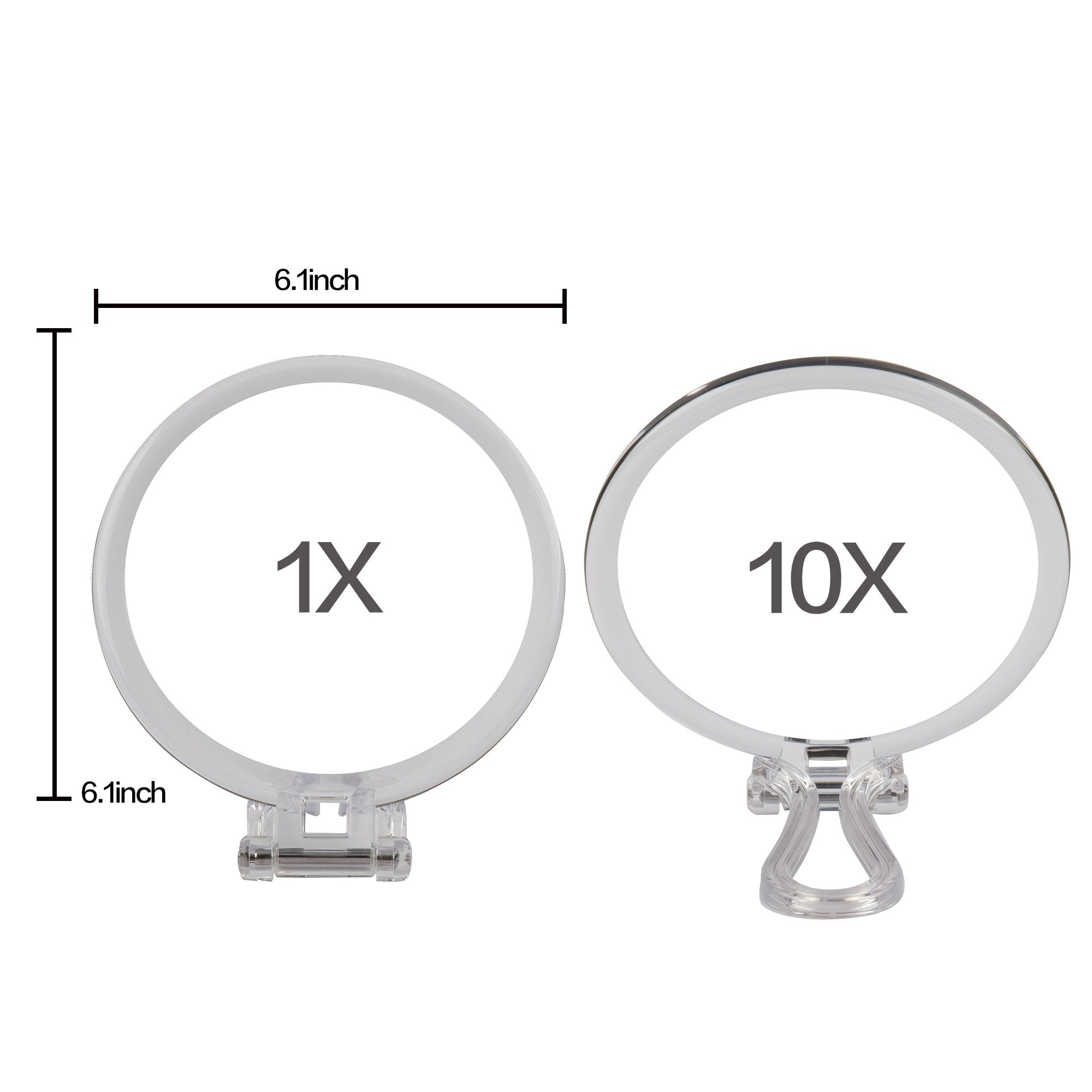 Miss Sweet Makeup Mirror Table Mirror With 5X Magnification & True Image (5X/1X Table Mirror)