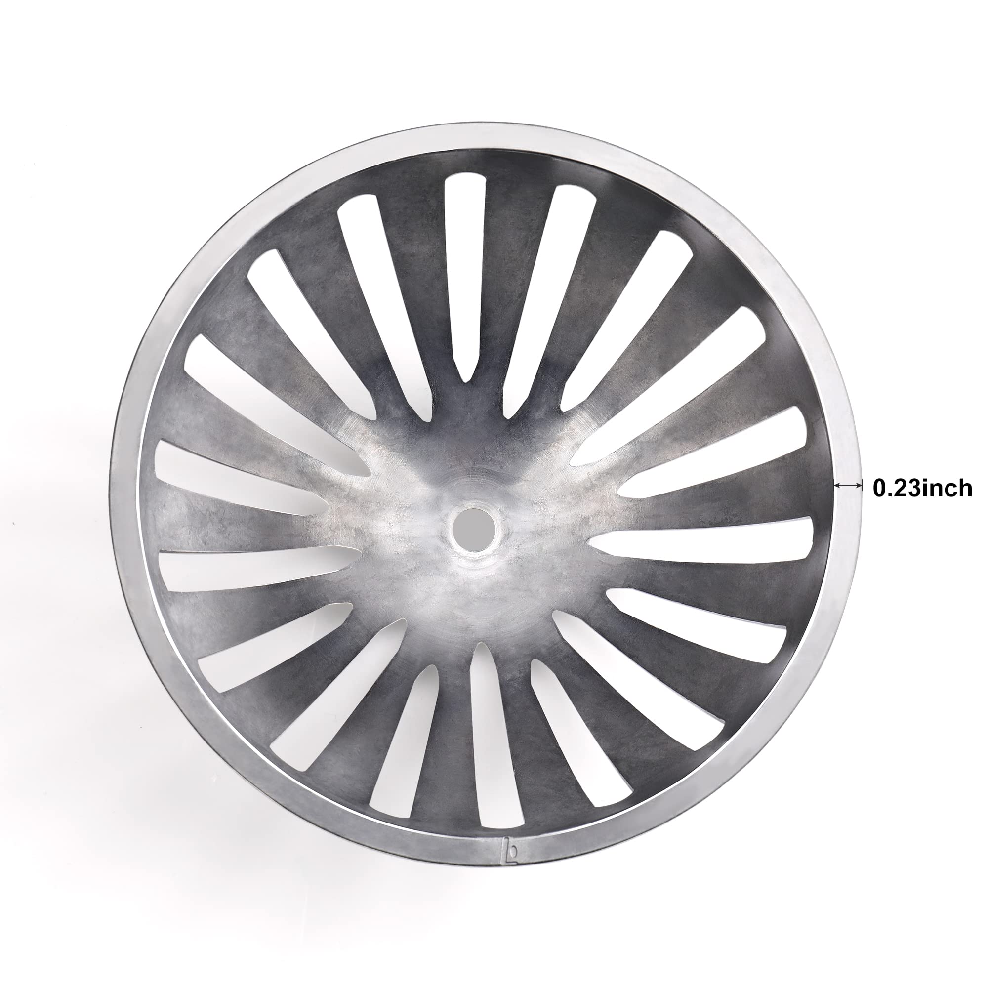 osseph Heavy Duty Aluminum Floor Drain Cover, 5-1/2"W x 2-1/4"H, Gray, Ideal for Kitchen, Restaurant, Garden, and Food Service