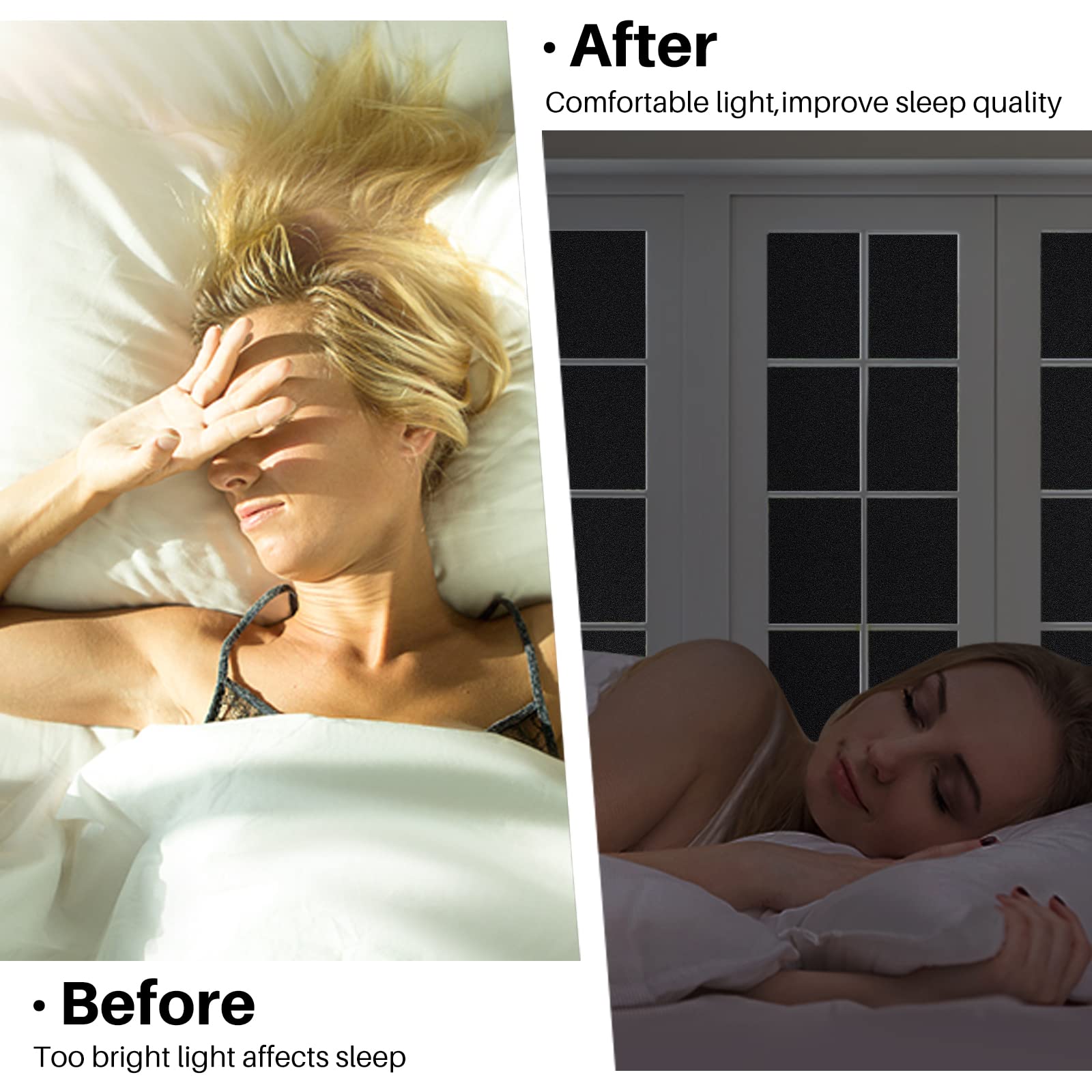Coavas One Way Window Privacy Film, Reflective Window Tint for Home See Out Not in, Sun Blocking Anti UV Static Cling Glass Wind