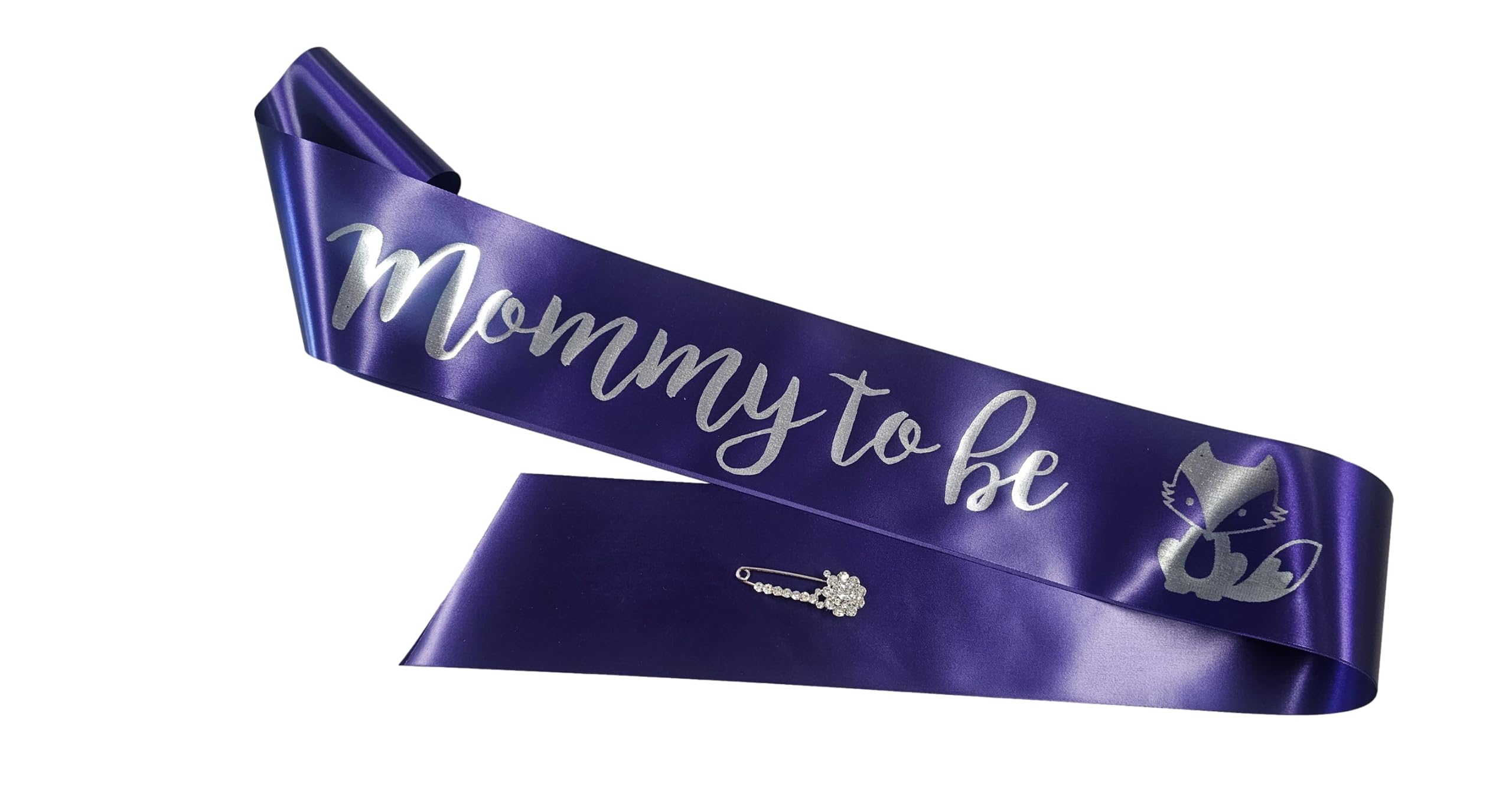 Amys Bubbling Boutique Personalized Sash Special Events or Occasions Custom Name Party Rhinestone Pin Baby Shower Halloween Bea