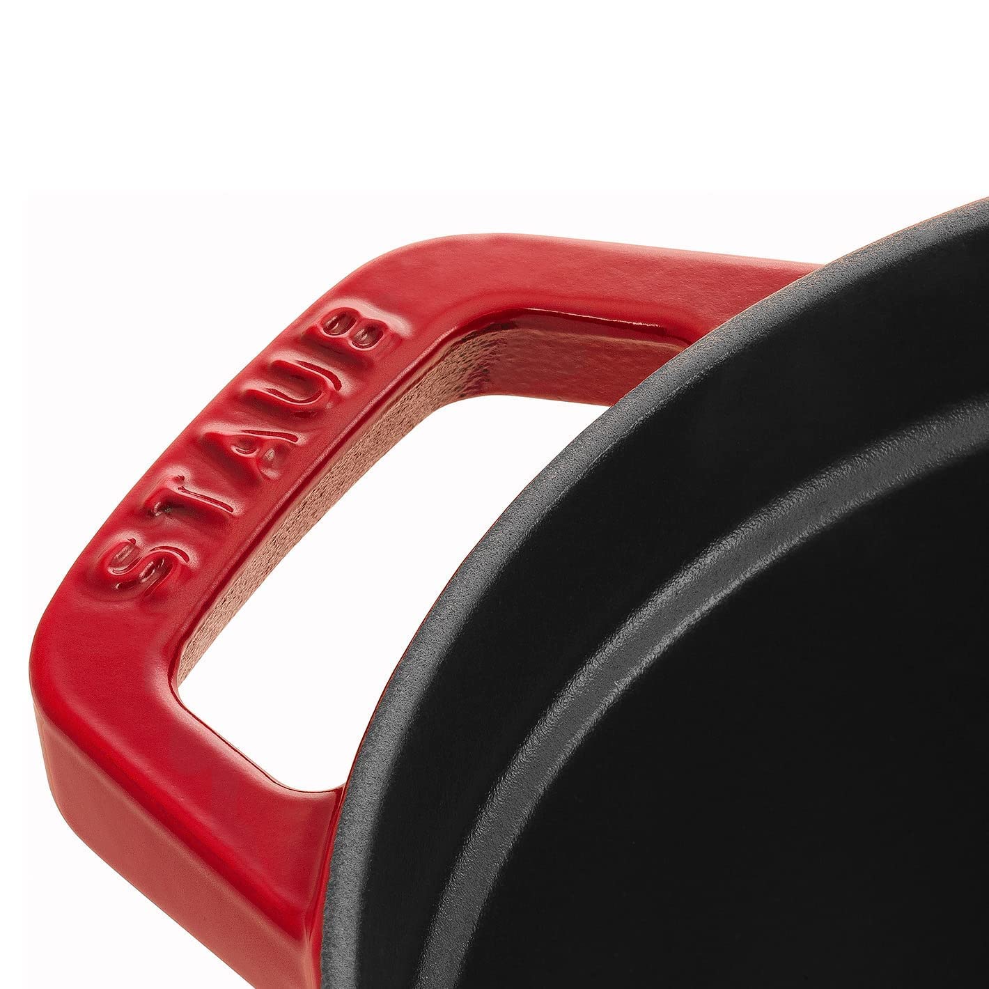 Staub 40509-866-0 Cast Iron Cocotte, Cherry, 31 Cm