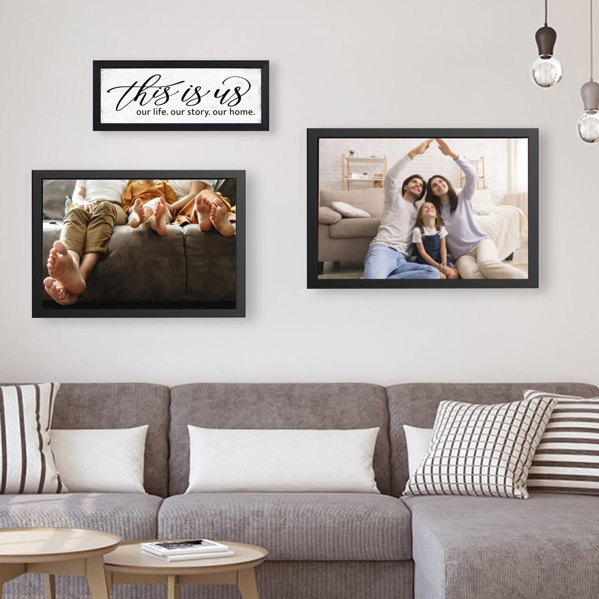 This Is Us Wall Decor: Decorations For Family Photo Wall - Rustic RV/H ...