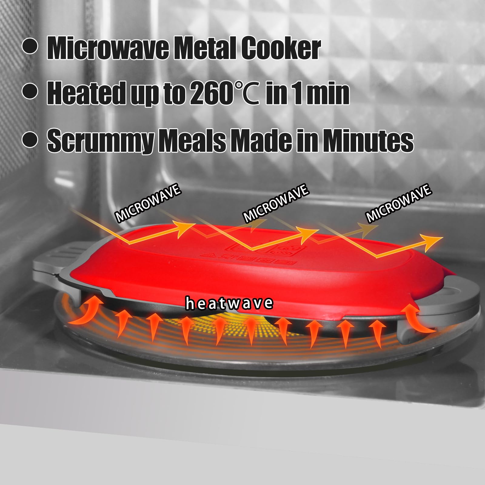 MKYSAIL Quick-Heat Microwave Egg Cooker|Poacher|fryer,Multi-use microwave egg maker for Breakfast Sandwiches,Dishwasher-Safe,Sav