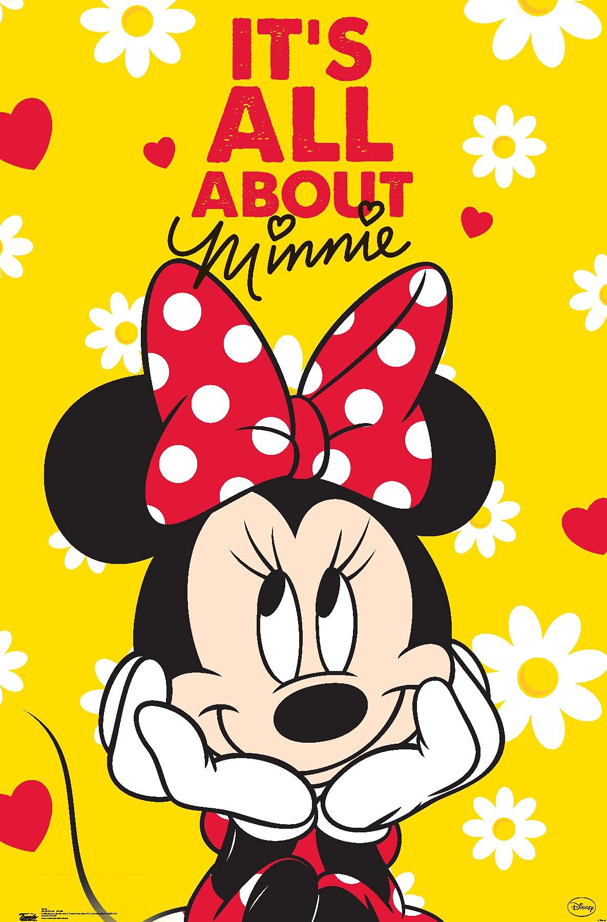 Trends International Disney Minnie Mouse - Classic Wall Poster, 14.725'' X 22.375'', Premium Unframed Version
