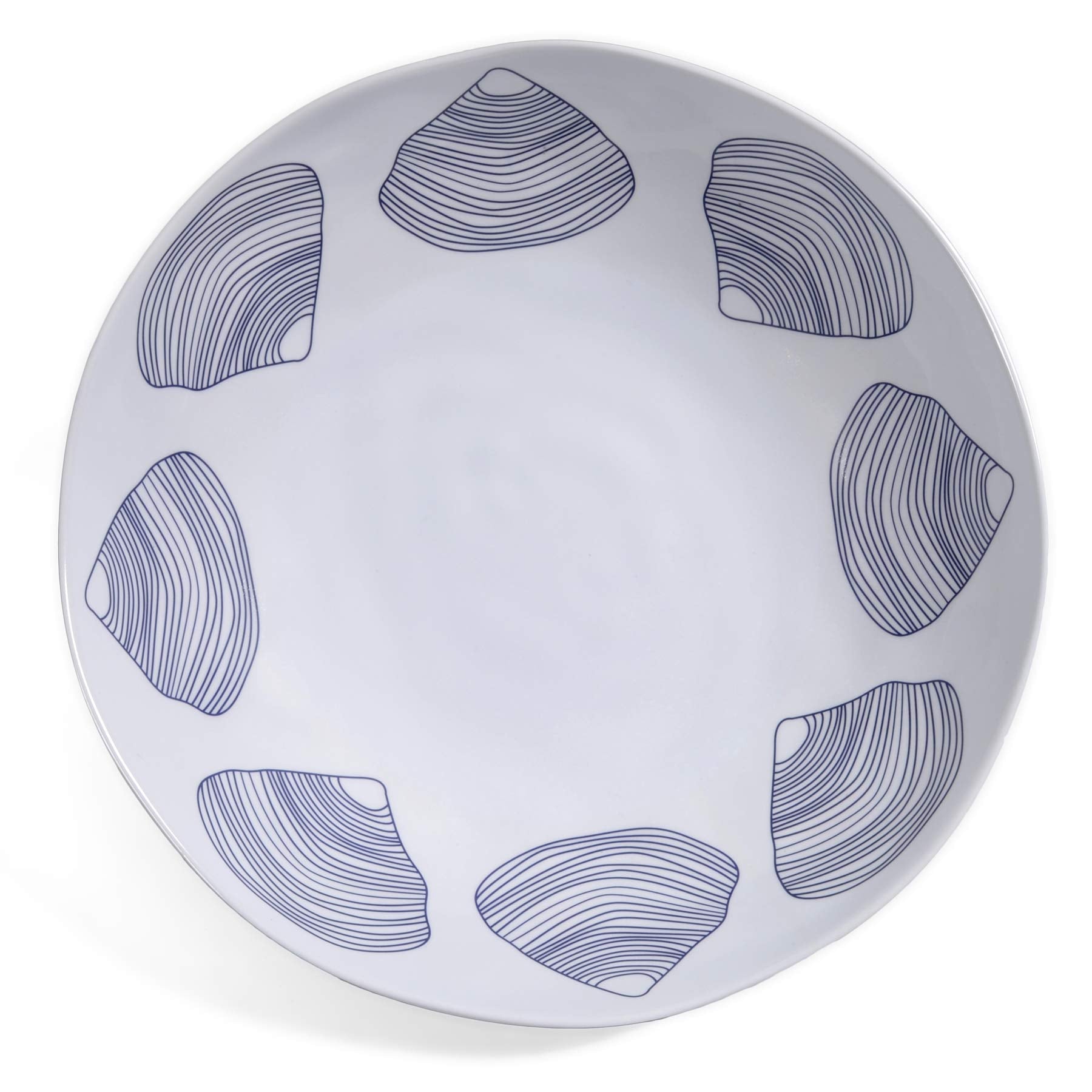 Merritt Clamshell By Kate Nelligan 11.5-Inch Melamine Bowl