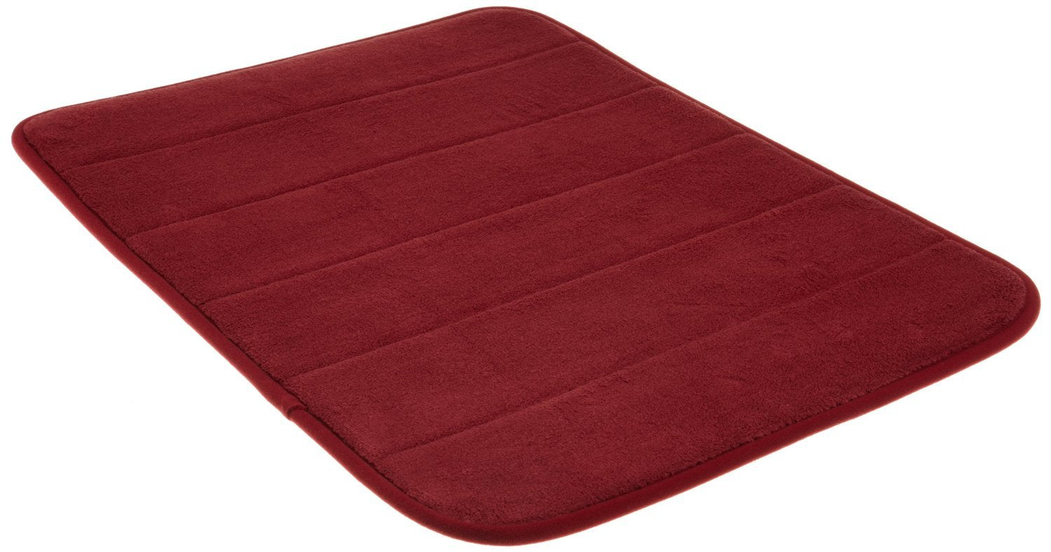 Memory Foam Bath Mat-Incredibly Soft And Absorbent Rug, Cozy Velvet Non-Slip Mats Use For Kitchen Or Bathroom (17 Inch X 24 Inch