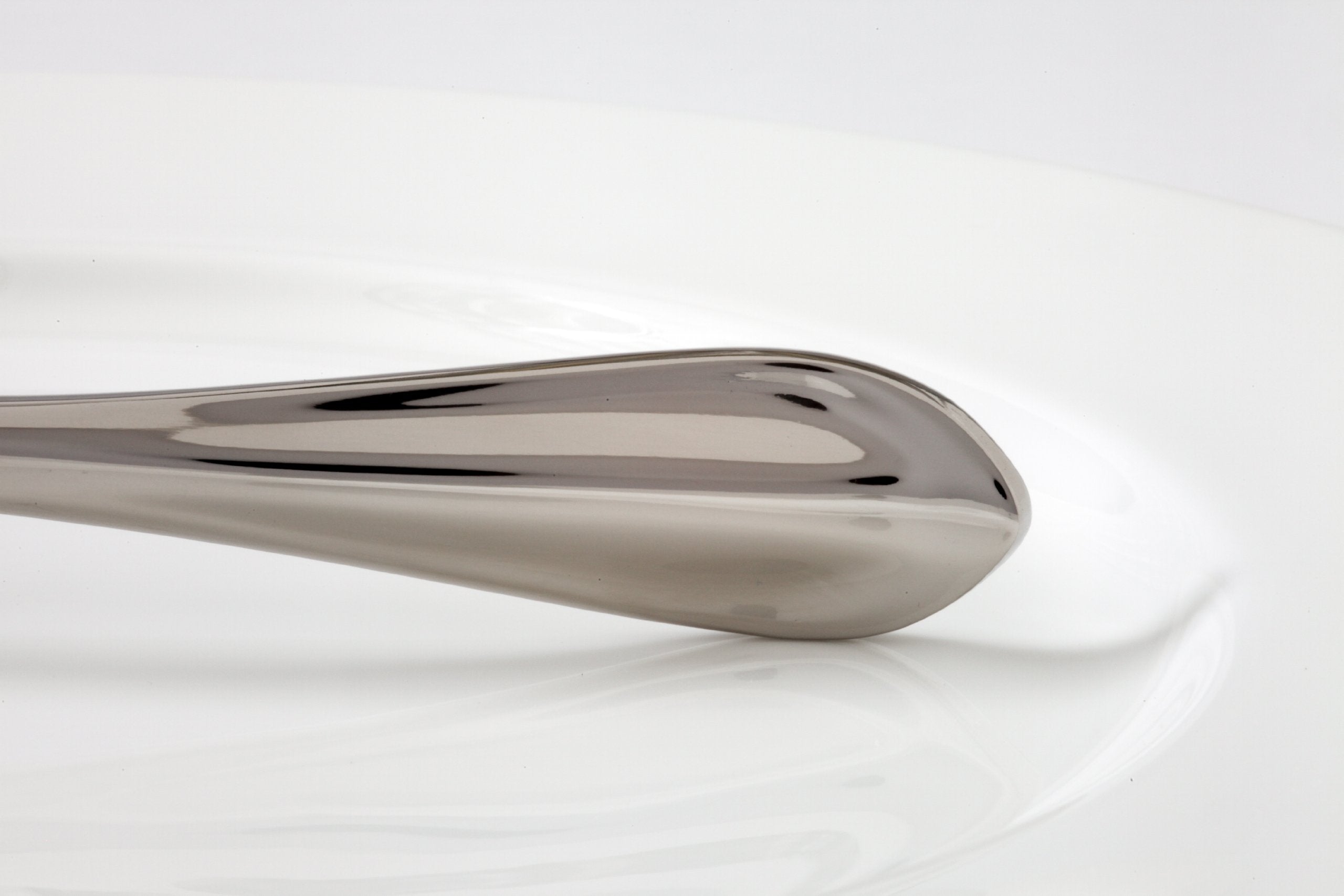Fortessa Forge Slotted Serving Spoon, 10-Inch, 18/10 Stainless Steel, Silver