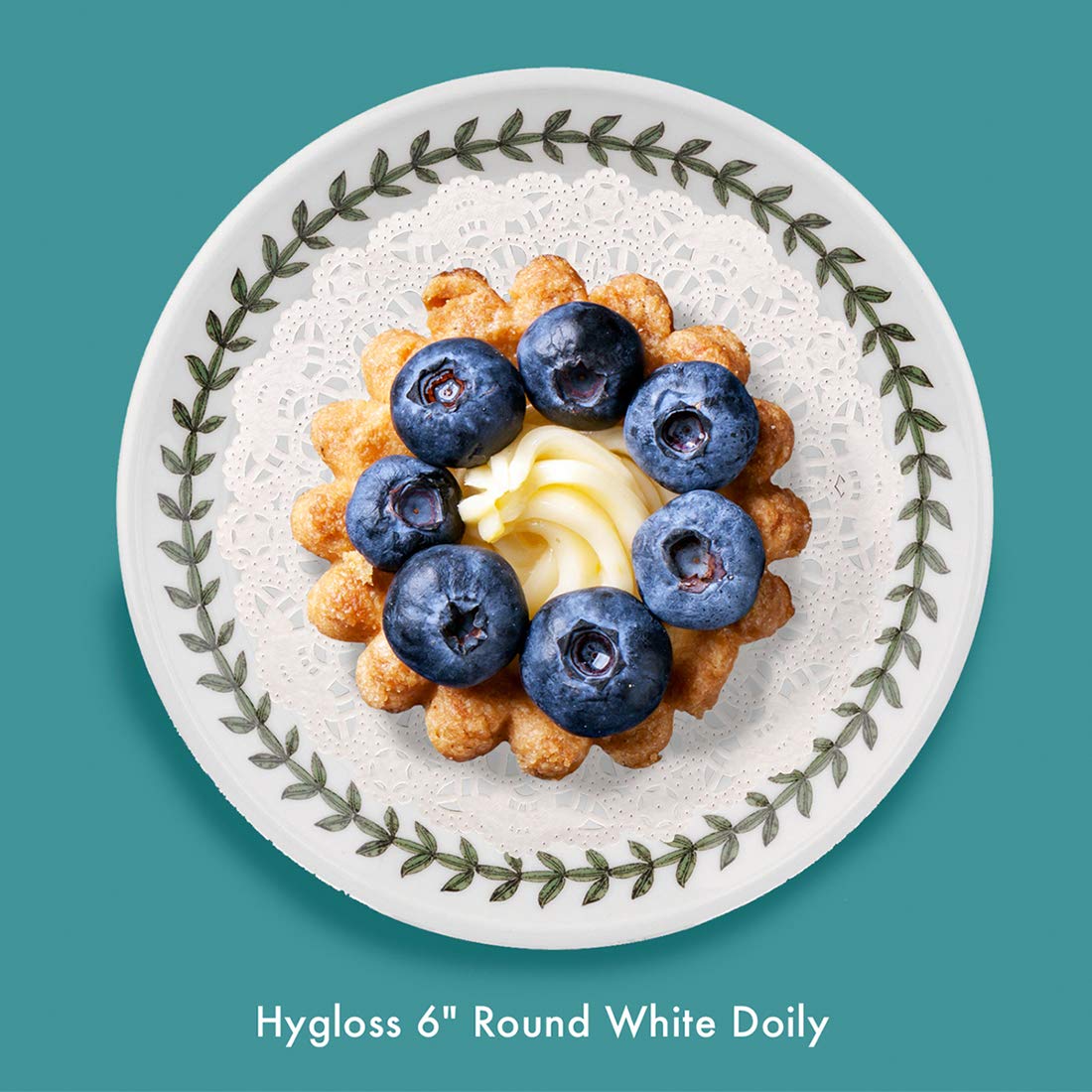 Hygloss Products Round Paper Lace Doilies, White, 6'''', 100 Per Pack'' (Hyx10061)
