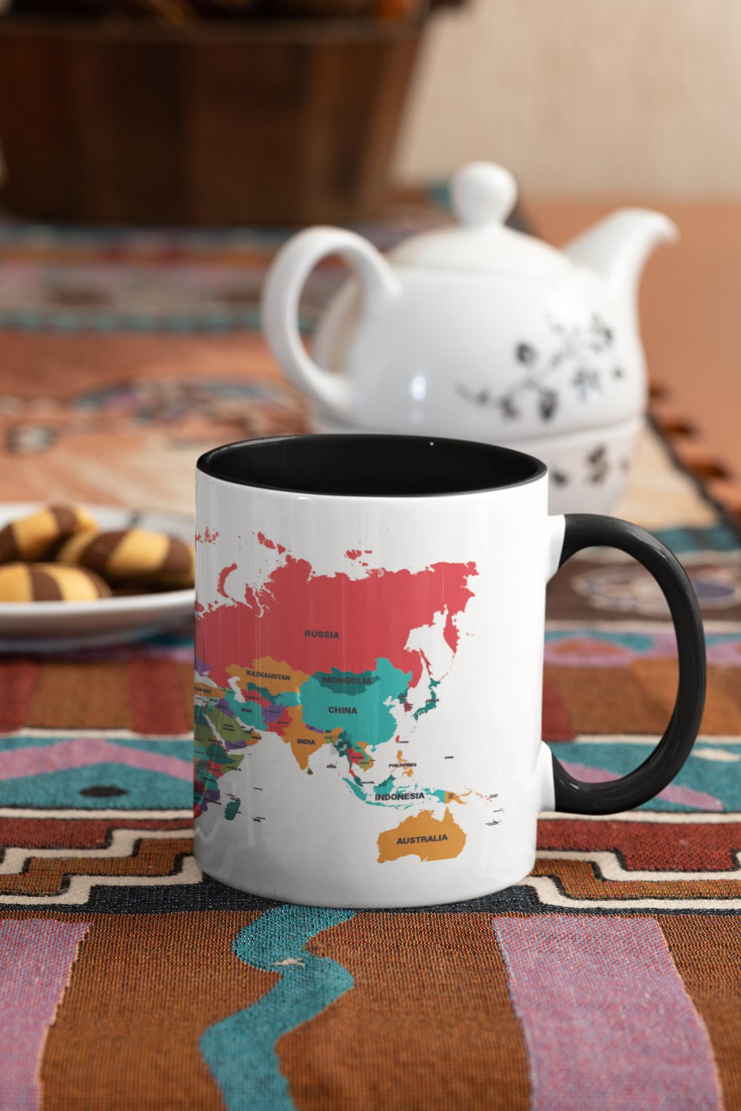 Tajnan Printed Coffee Mug For Gifting (Ceramic,Multicolor,300Ml)
