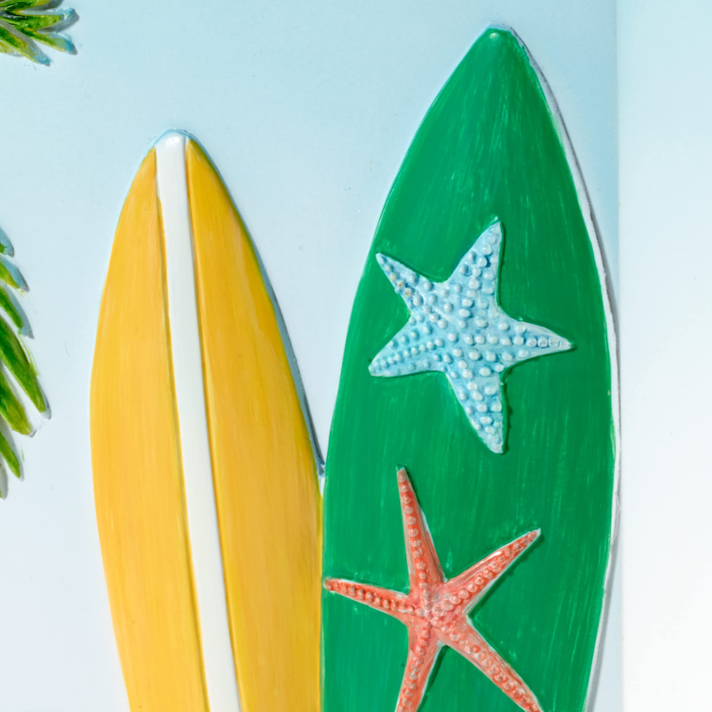 Avanti Linens - Tissue Box Cover, Guest Bathroom Essentials, Beach Home Decor (Surf Time Collection)