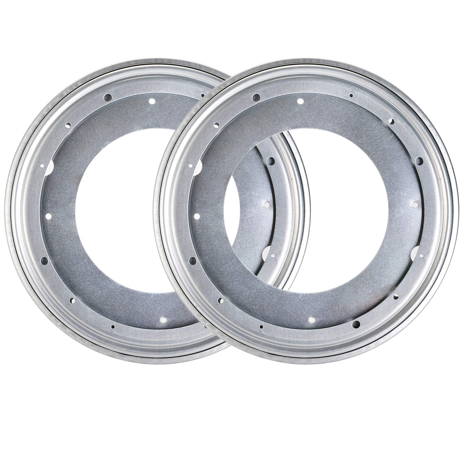Fasmov 2 Pack 12-Inch Lazy Susan 5/16 Thick Turntable Bearings