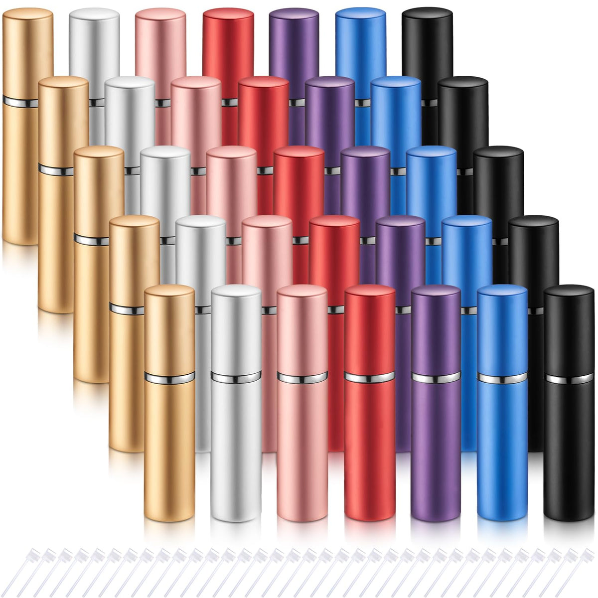 35 Pieces Refillable Perfume Atomizer Mini Refillable Spray Perfume Bottle Portable Perfume Bottle With 35 Pieces Perfume Refill