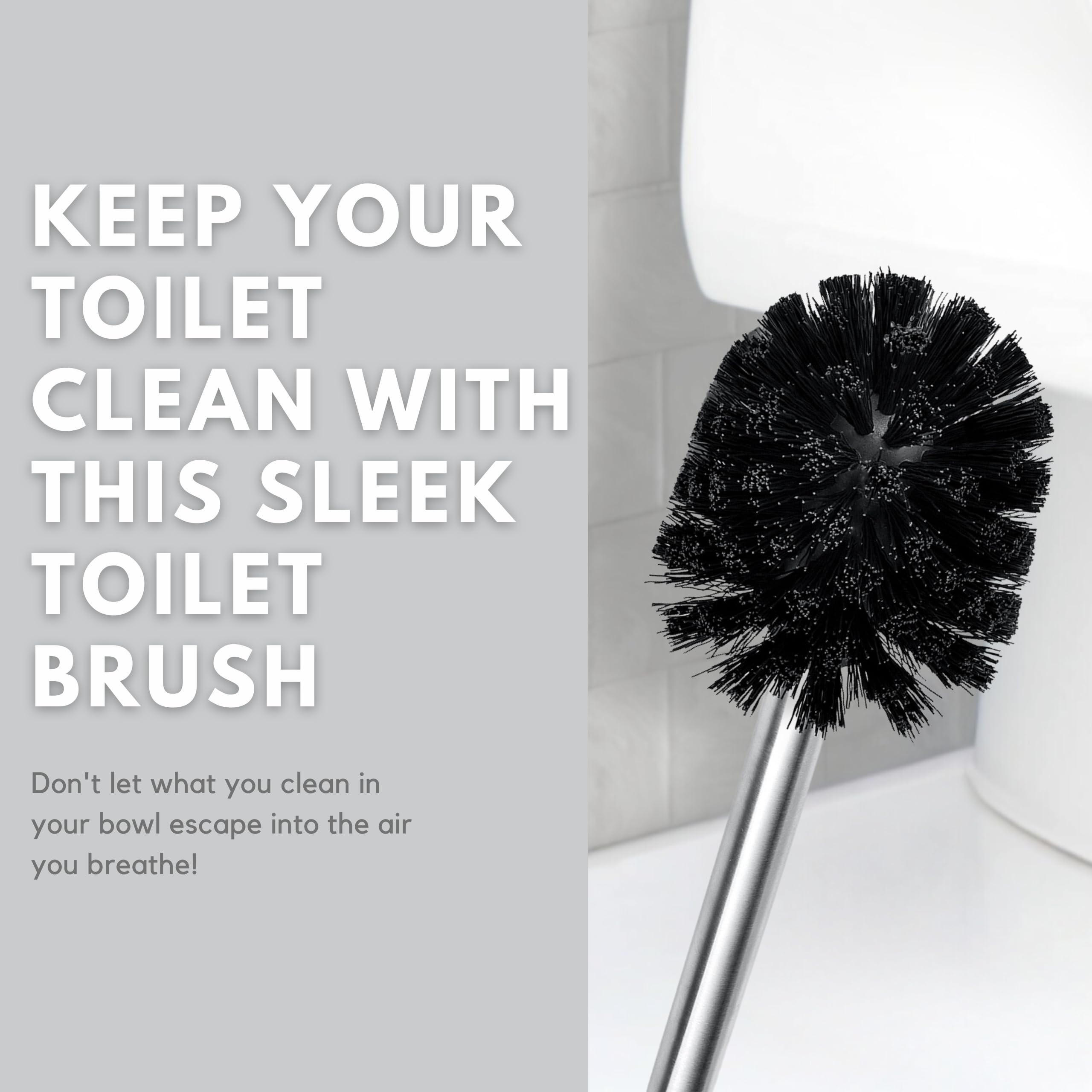 Toilet Brush Replacement Heads For Toilettree Product Brushes (3)