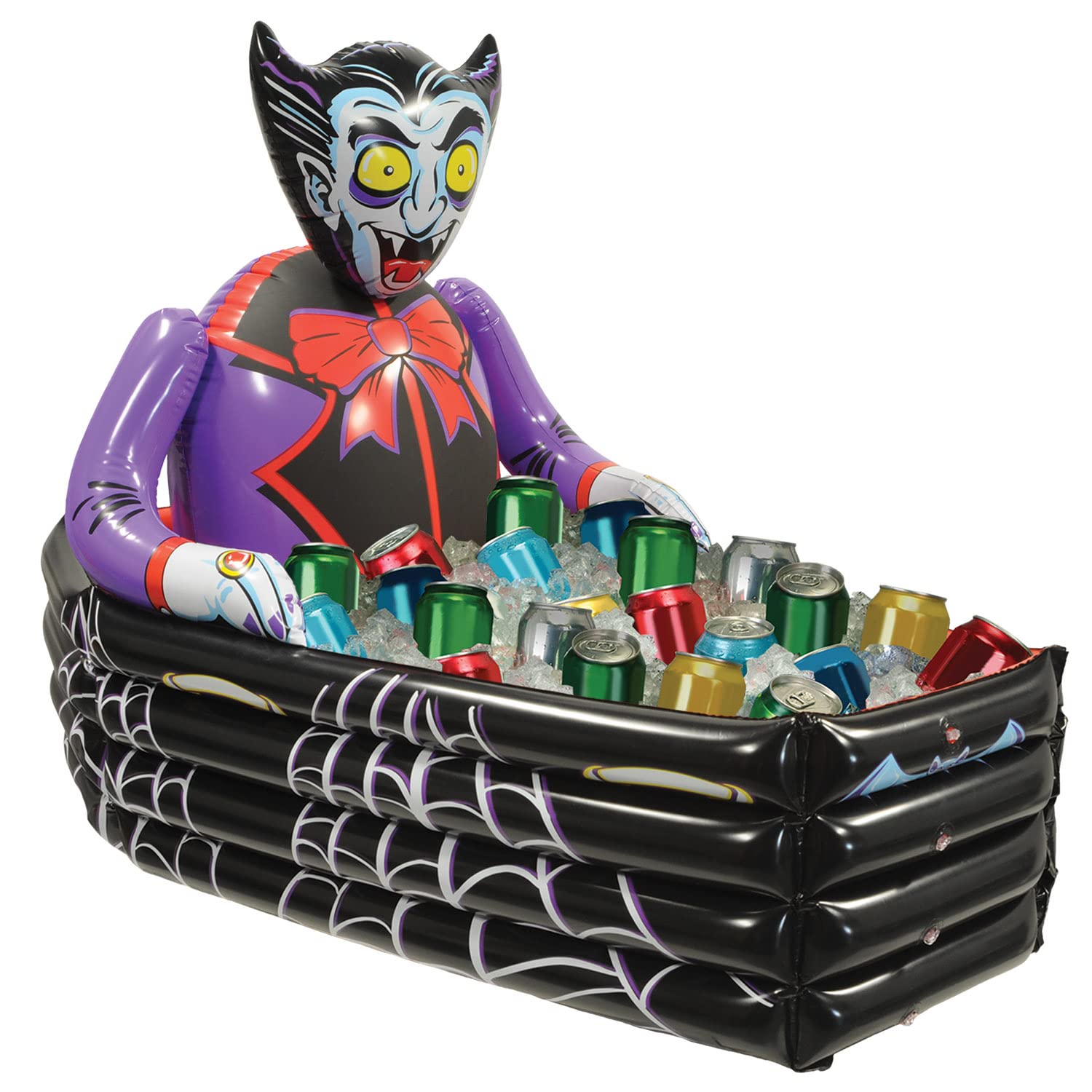 Halloween Inflatable Dracula Coffin Cooler Pack Of 2