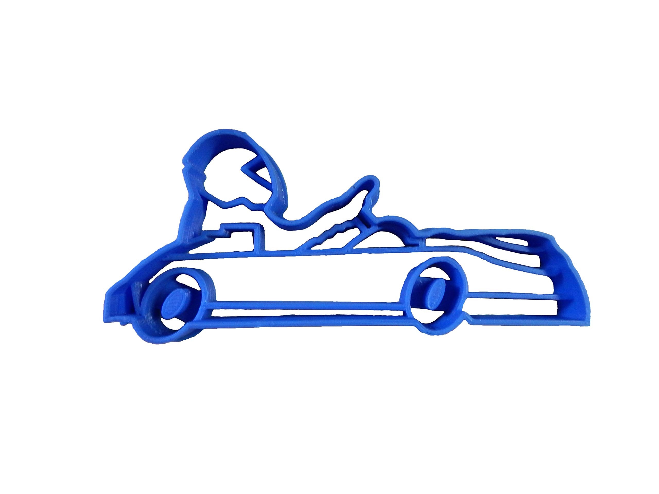 Go Kart Cart Racing Sports Gokart Driver Race Street Track Cookie Cutter Usa Pr2231