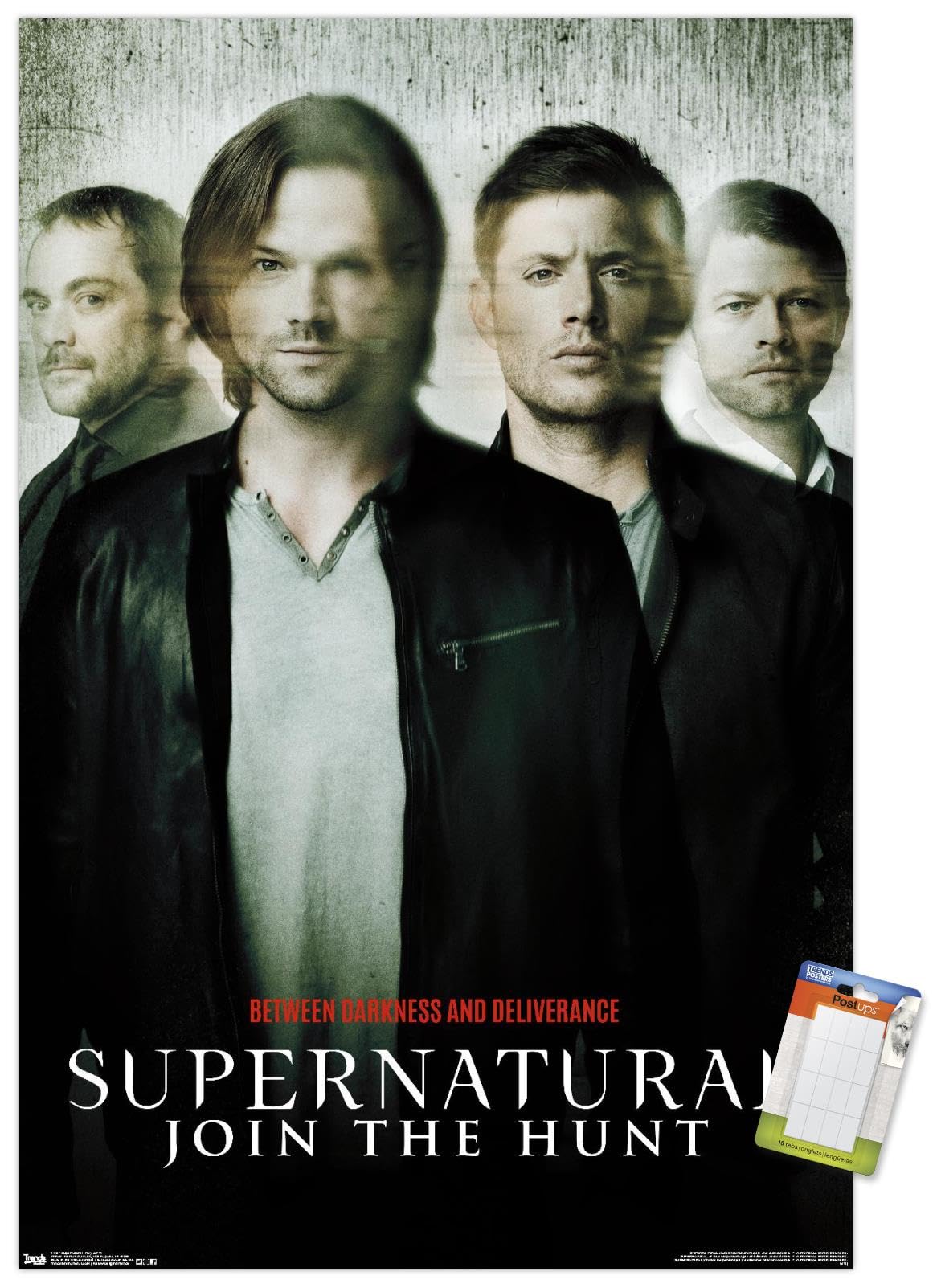 Trends International Supernatural - Key Art 11 Wall Poster, 22.4L X 14.7W, Premium Poster & Mount Bundle