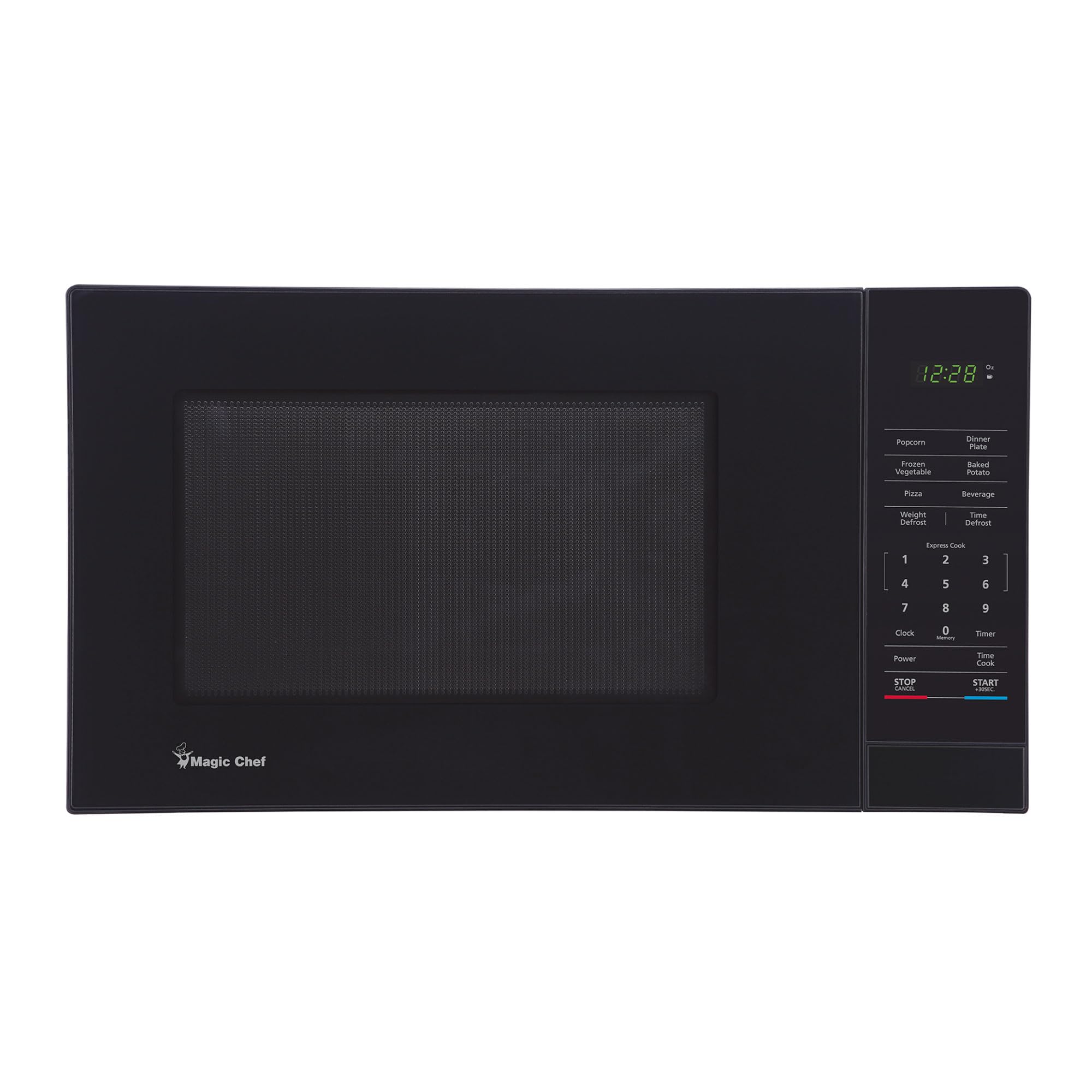 Magic Chef Countertop Microwave Oven, Standard Microwave For Kitchen Spaces, 1,000 Watts, 1.1 Cubic Feet, Black