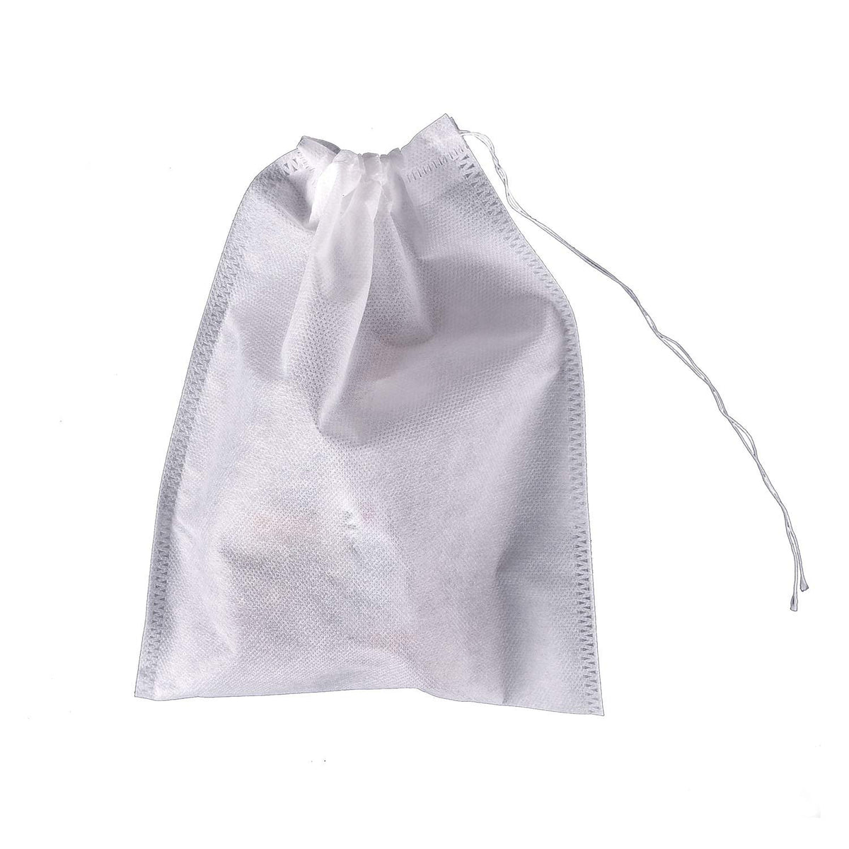 Tambee 8'' X 10'' Tea Bags Disposable Bag Reusable Tea Bags For Loose Tea Empty Drawstring Seal String Bag 100 Pcs