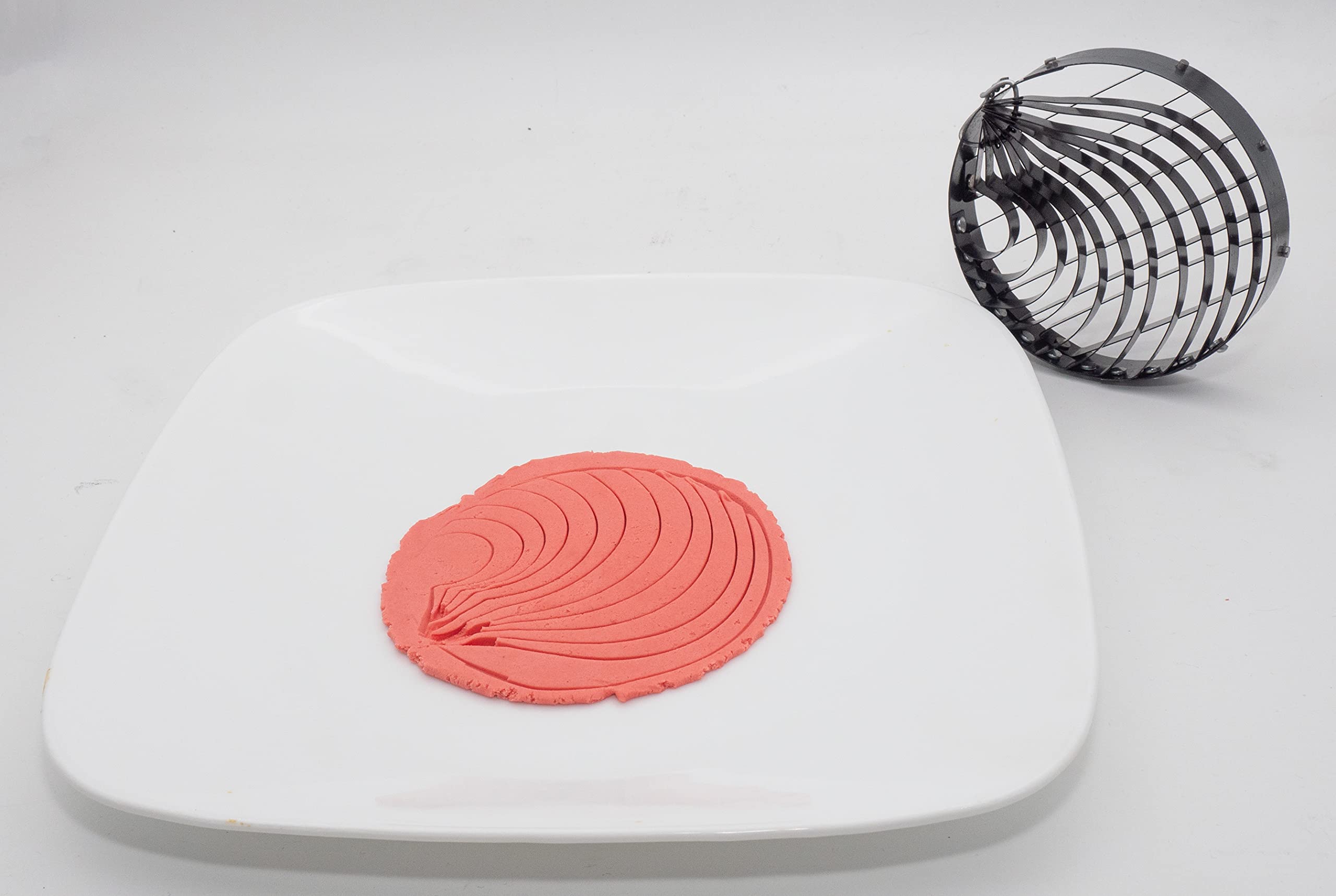 Concha Cutter Mexican Bread Stamp Tool Cortador De Conchas Para Pan Dulce Mexicano, 4 Inches Diameter 0.9 Inches Height Two Side