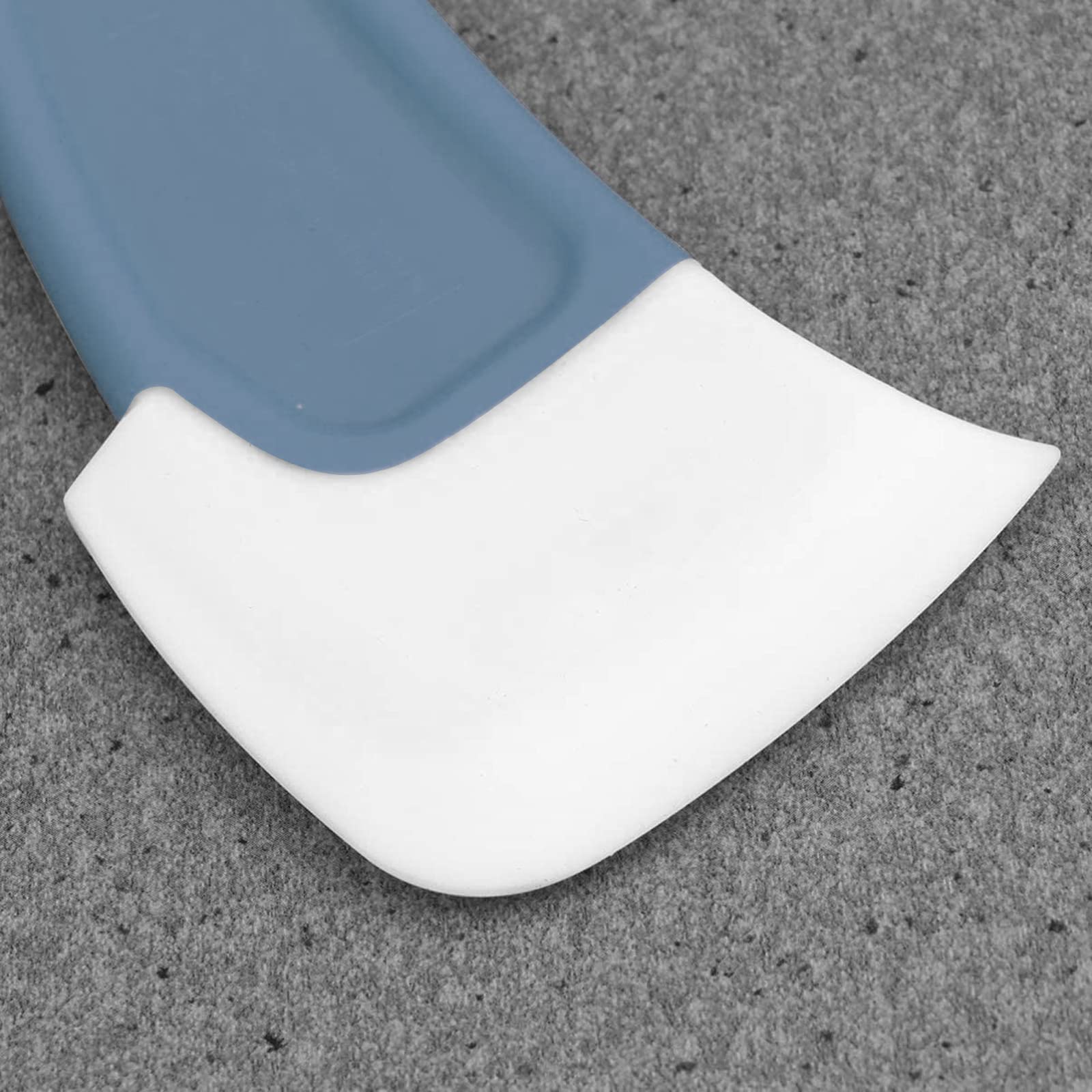 Silicone Pan Scraper Dish Cleaning Spatula Bowl Scraper Dish Scraper Non Stick Kitchen Scraper Pan Rubber Cleaning Spatula Pot C