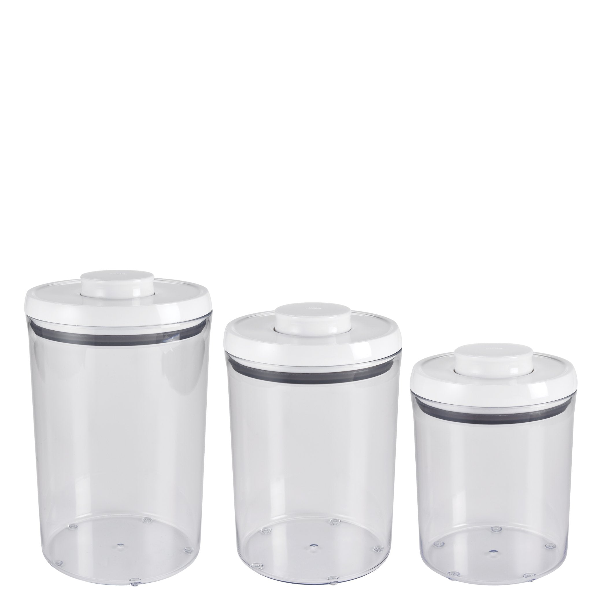 Oxo Good Grips 3-Piece Airtight Pop Round Canister Set