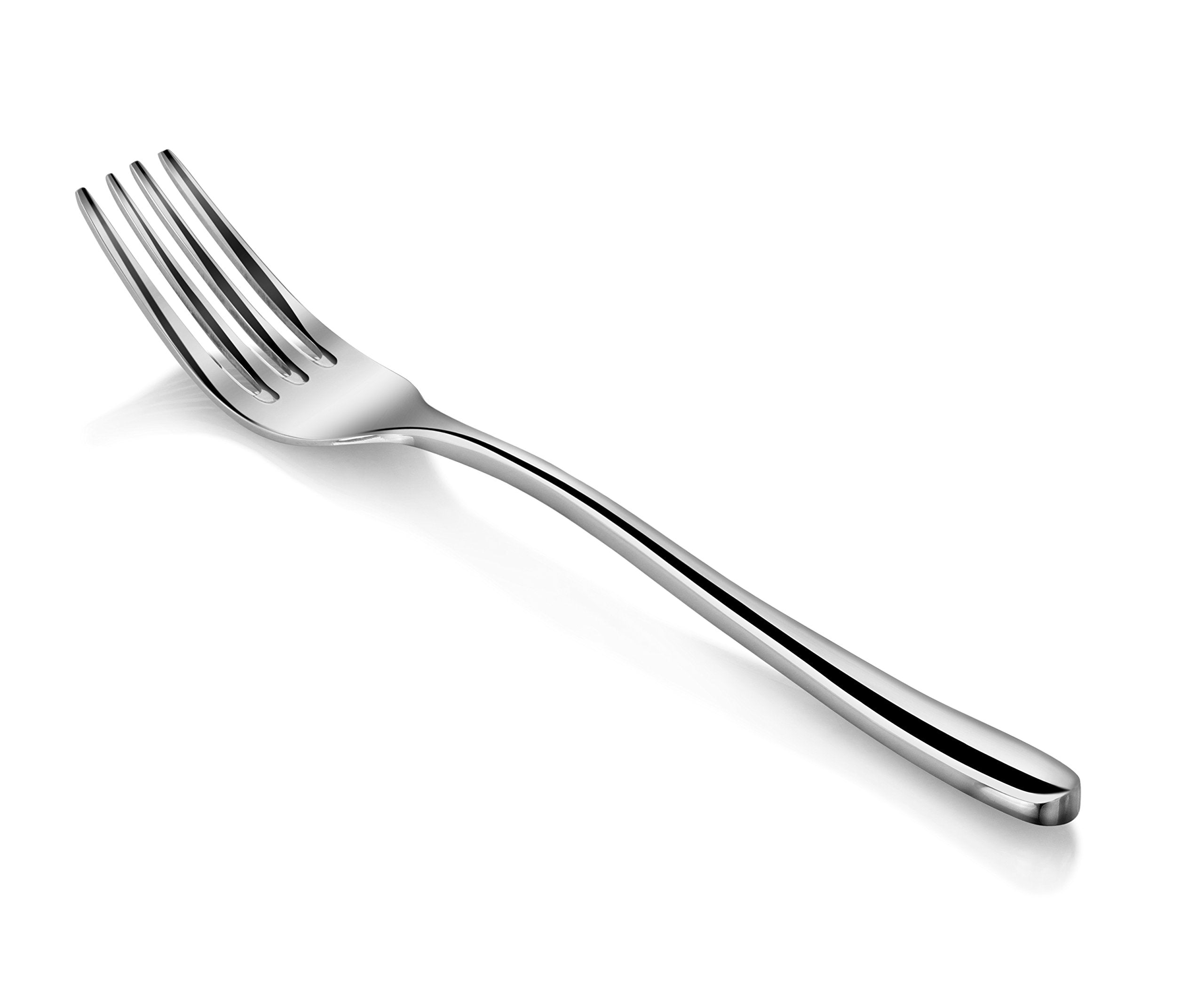 Artaste 56501 Rain Ii Forged 18/10 Stainless Steel Salad Fork, 7-Inch, Set Of 12