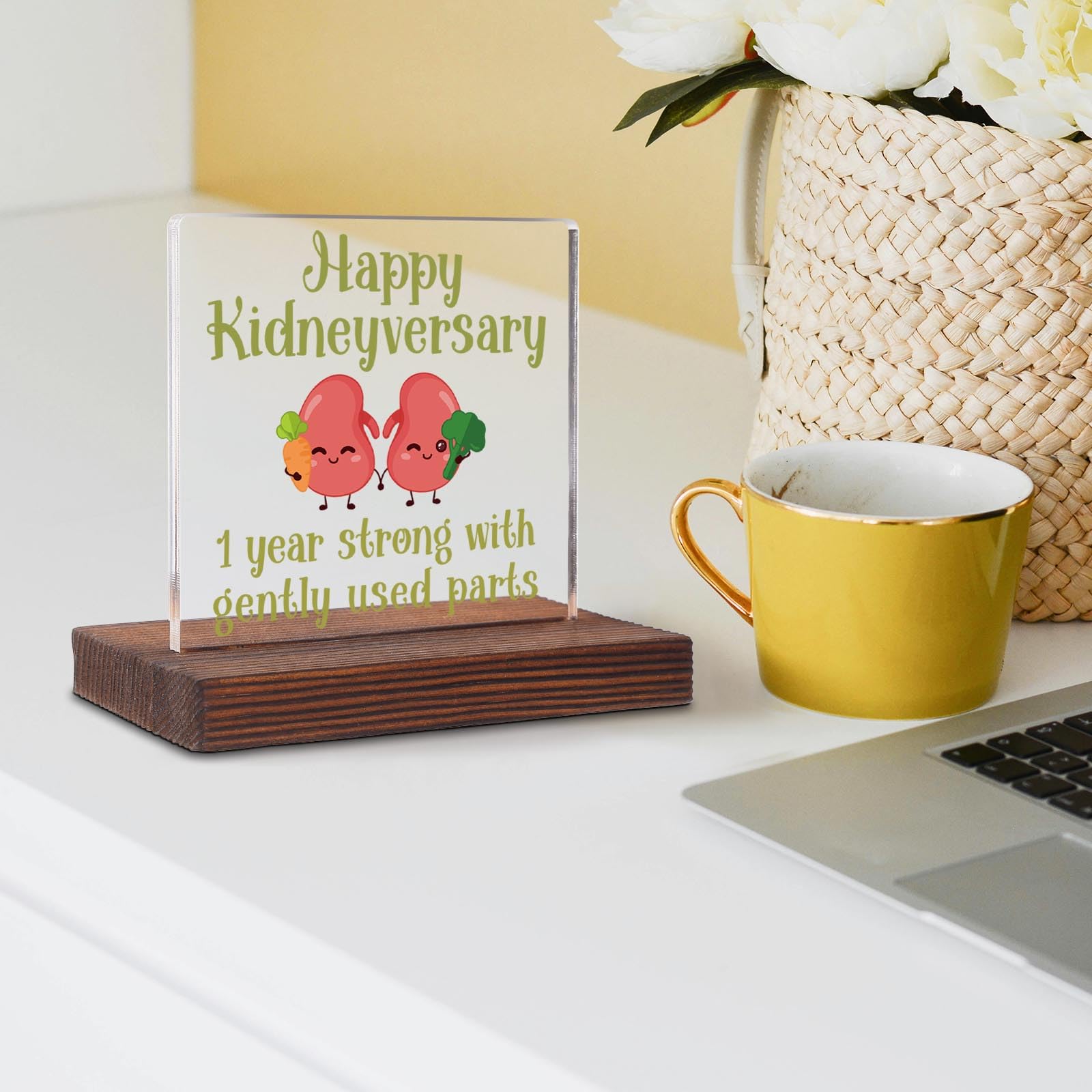 Appreciation Thank You Gift for Kidney Transplant, Kidney Transplant Surgery Gift, Gifts for Women Nephrology Nurse Gift Kidney