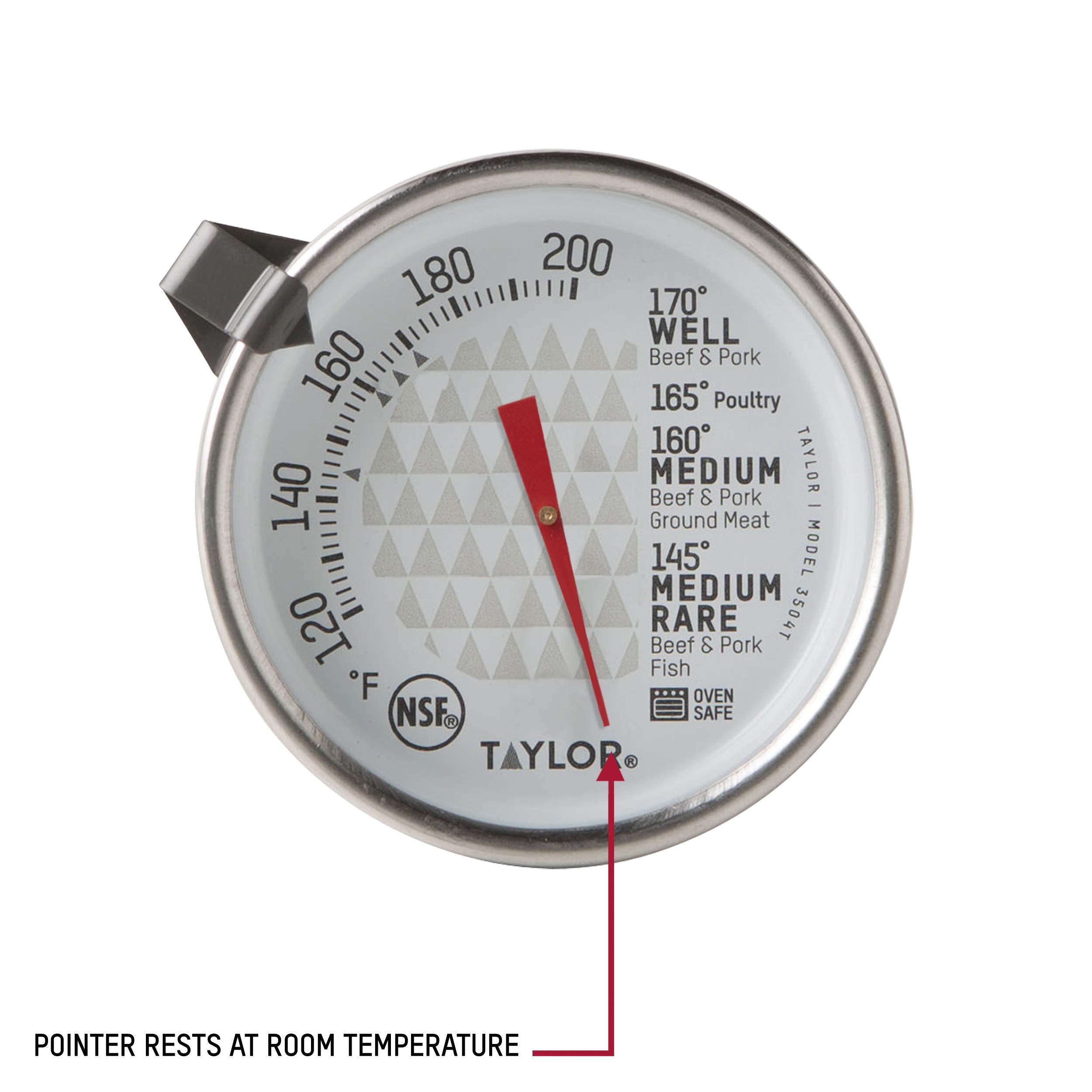 Taylor Tap3504 Trutemp Meat Dial Thermometer