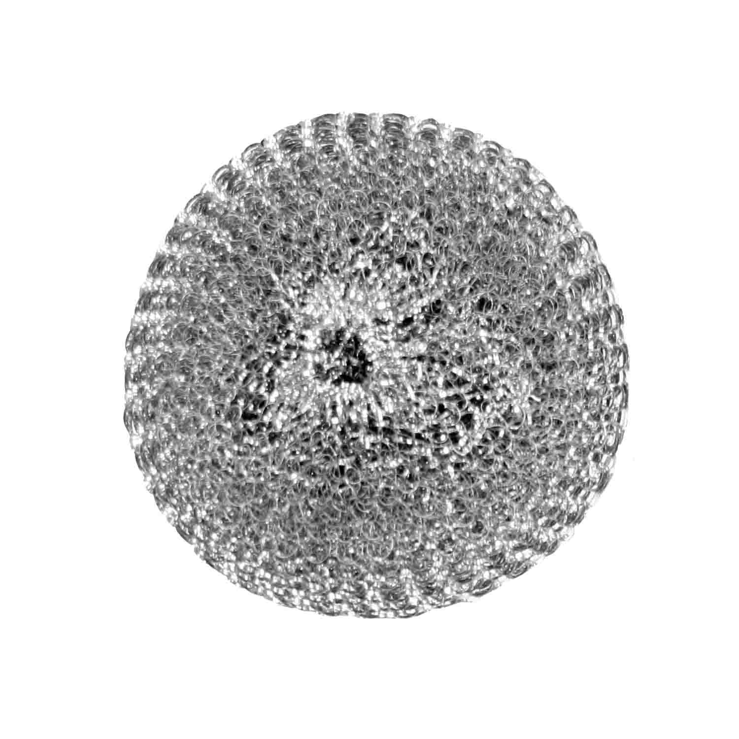 Excellante 4Inch Zinc Plated Scrubber, Pack of 12