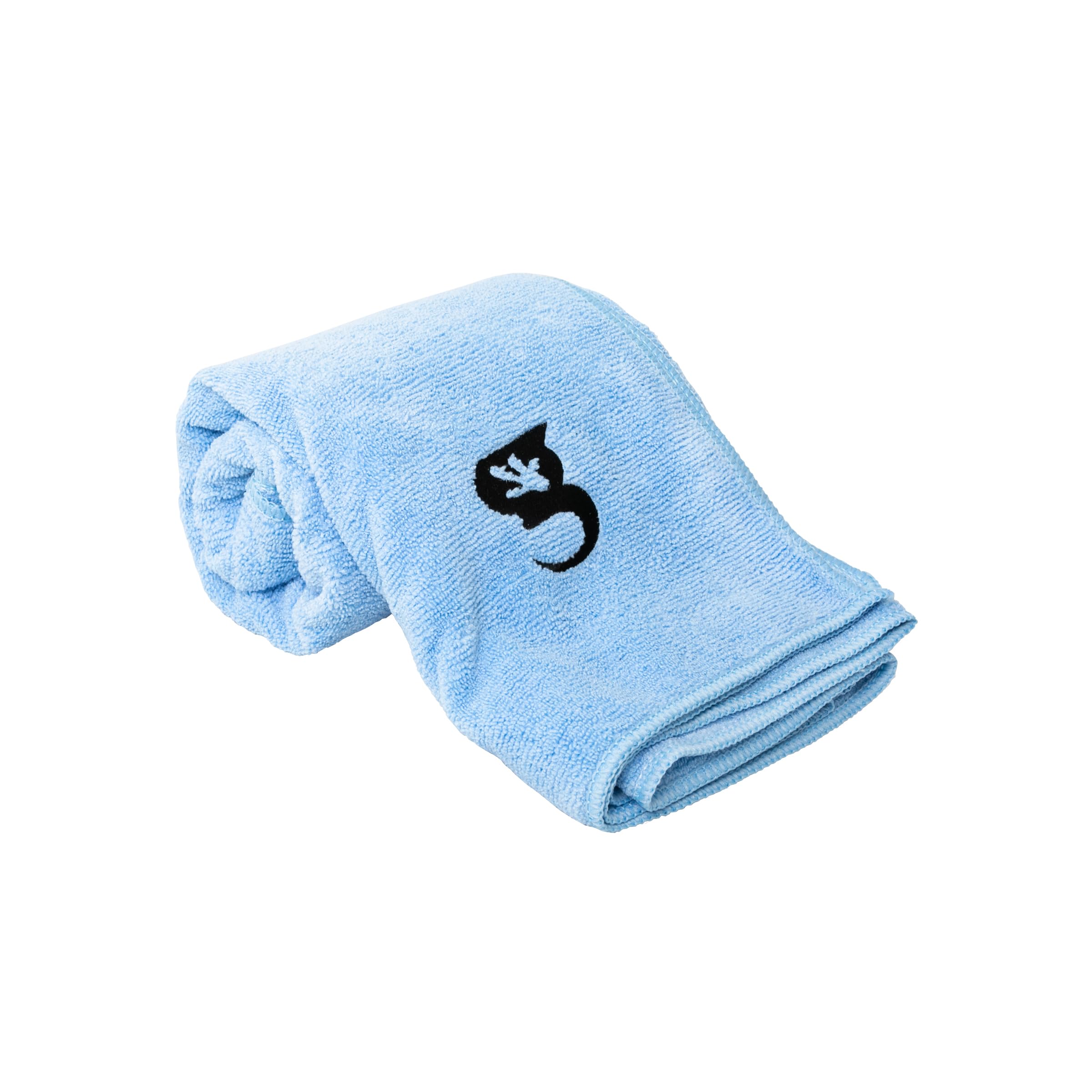 Geckobrands  Quick Dry And Highly Absorbent 2 X 4 Terry Feel Towel, (Blue) - Ideal Fast Drying Towel For Camping, Travel, Beach,